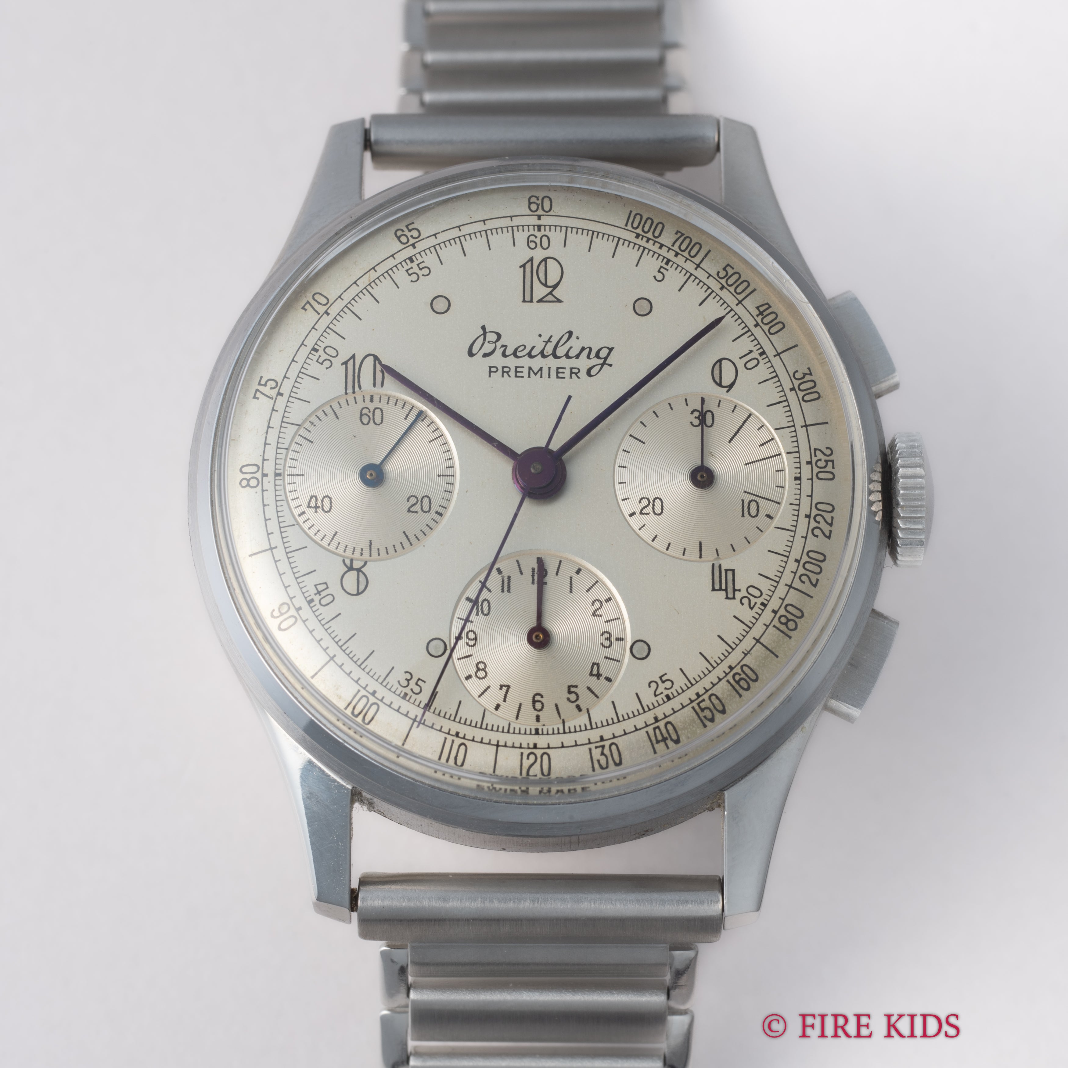 ブライトリング プレミエ Ref.787 1945年製 Cal.178 手巻き 3レジスタークロノグラフ