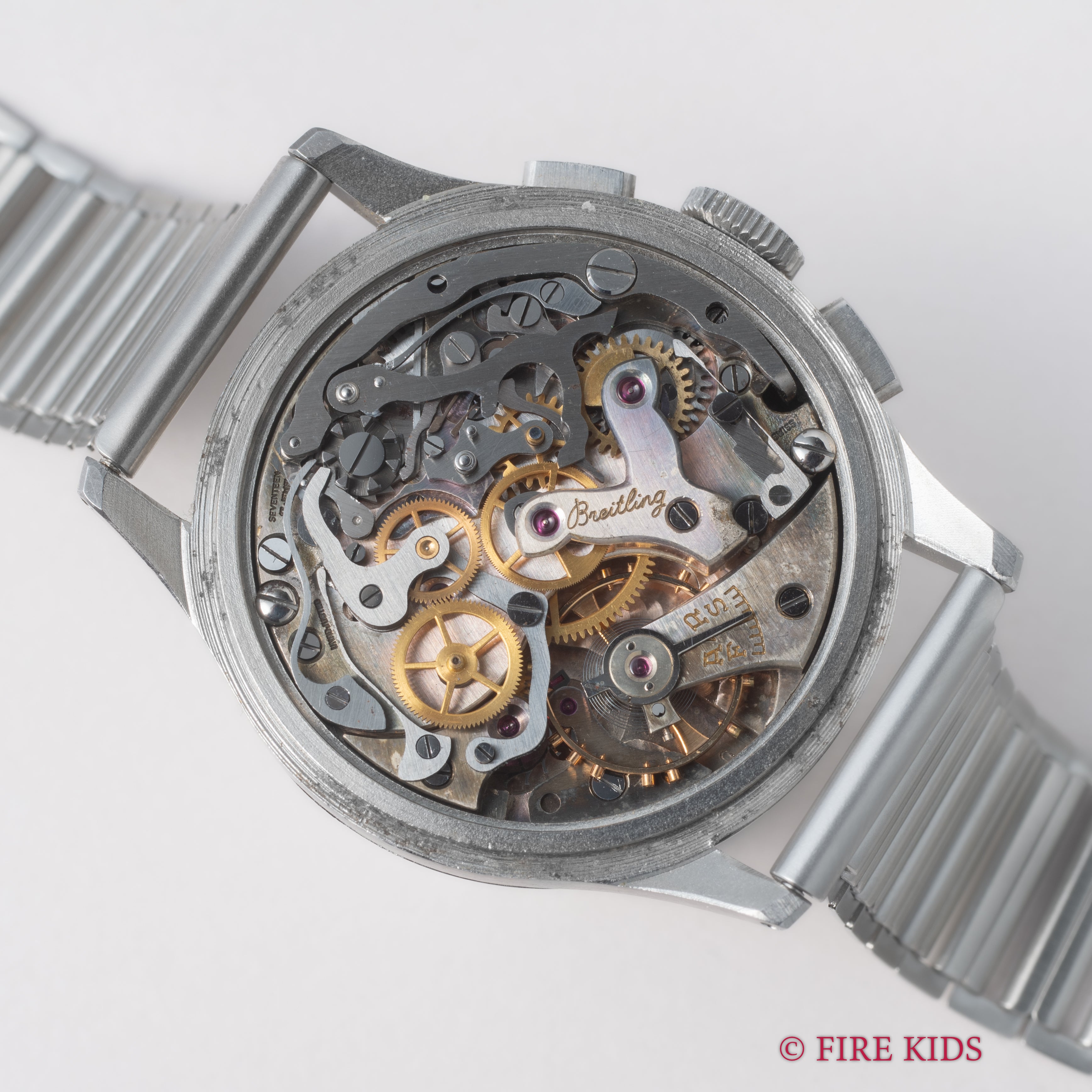 ブライトリング プレミエ Ref.787 1945年製 Cal.178 手巻き 3レジスタークロノグラフ