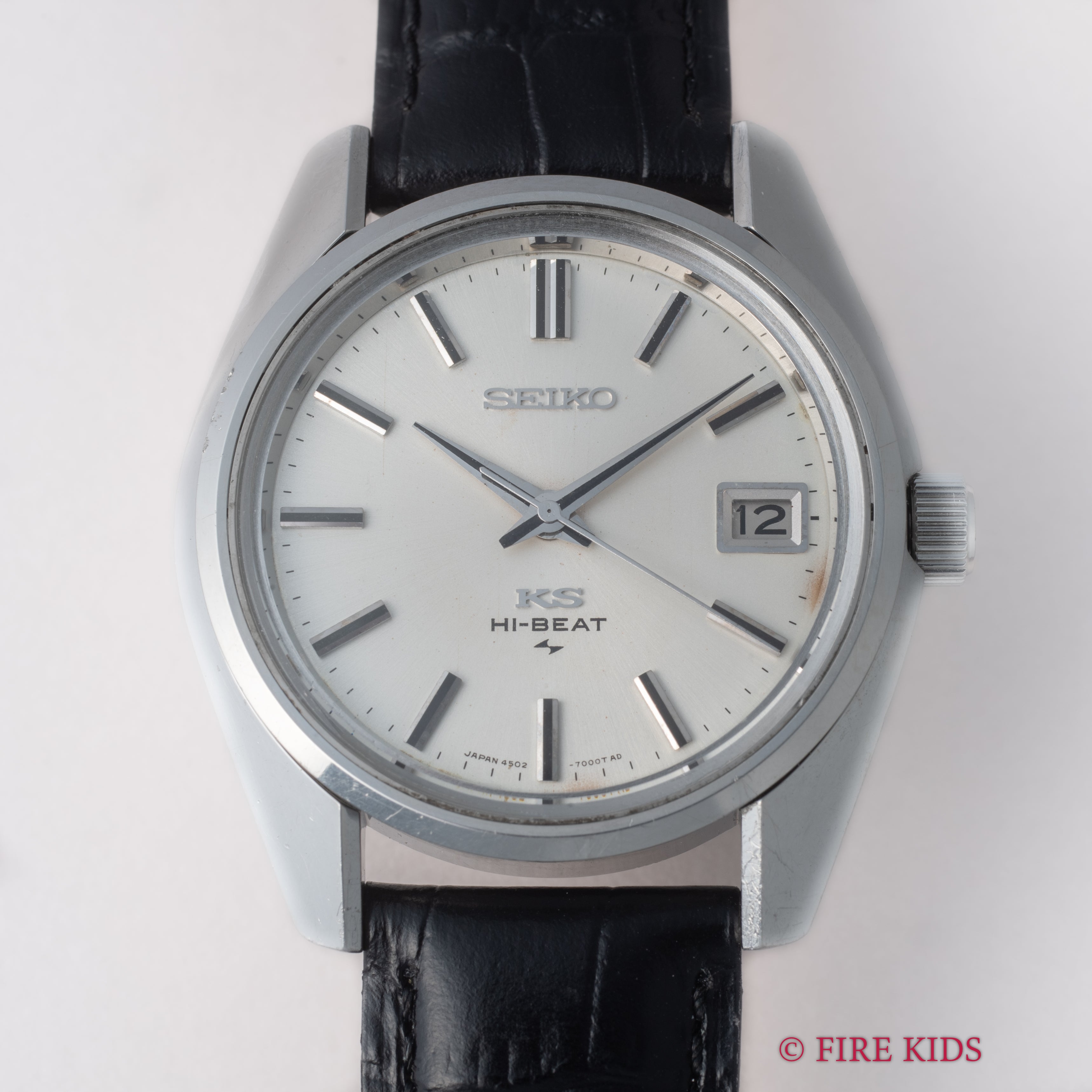 キングセイコー 1973年製 Ref.4502-7001 45KS シルバーダイヤル 10振動手巻き