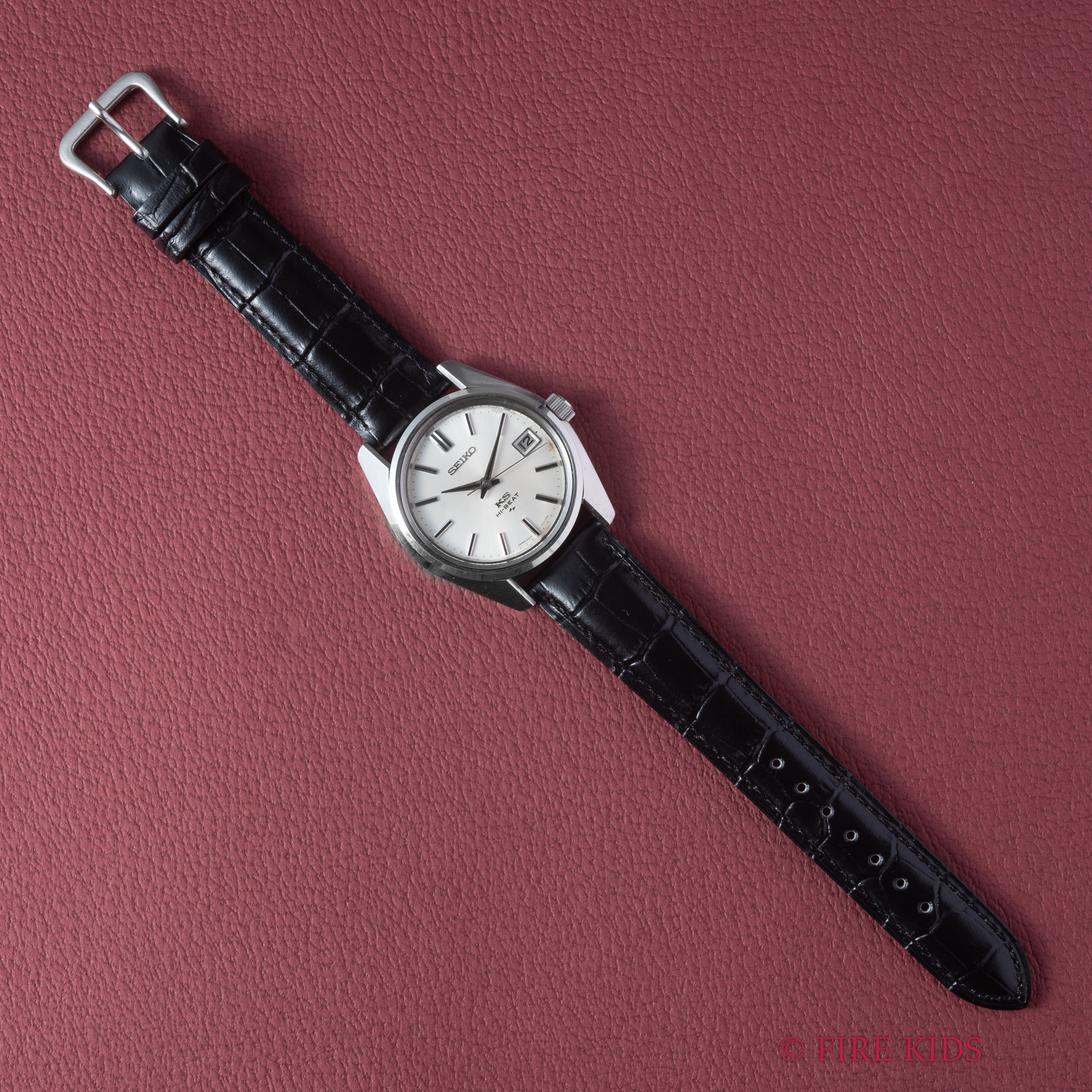 キングセイコー 1973年製 Ref.4502-7001 45KS シルバーダイヤル 10振動手巻き