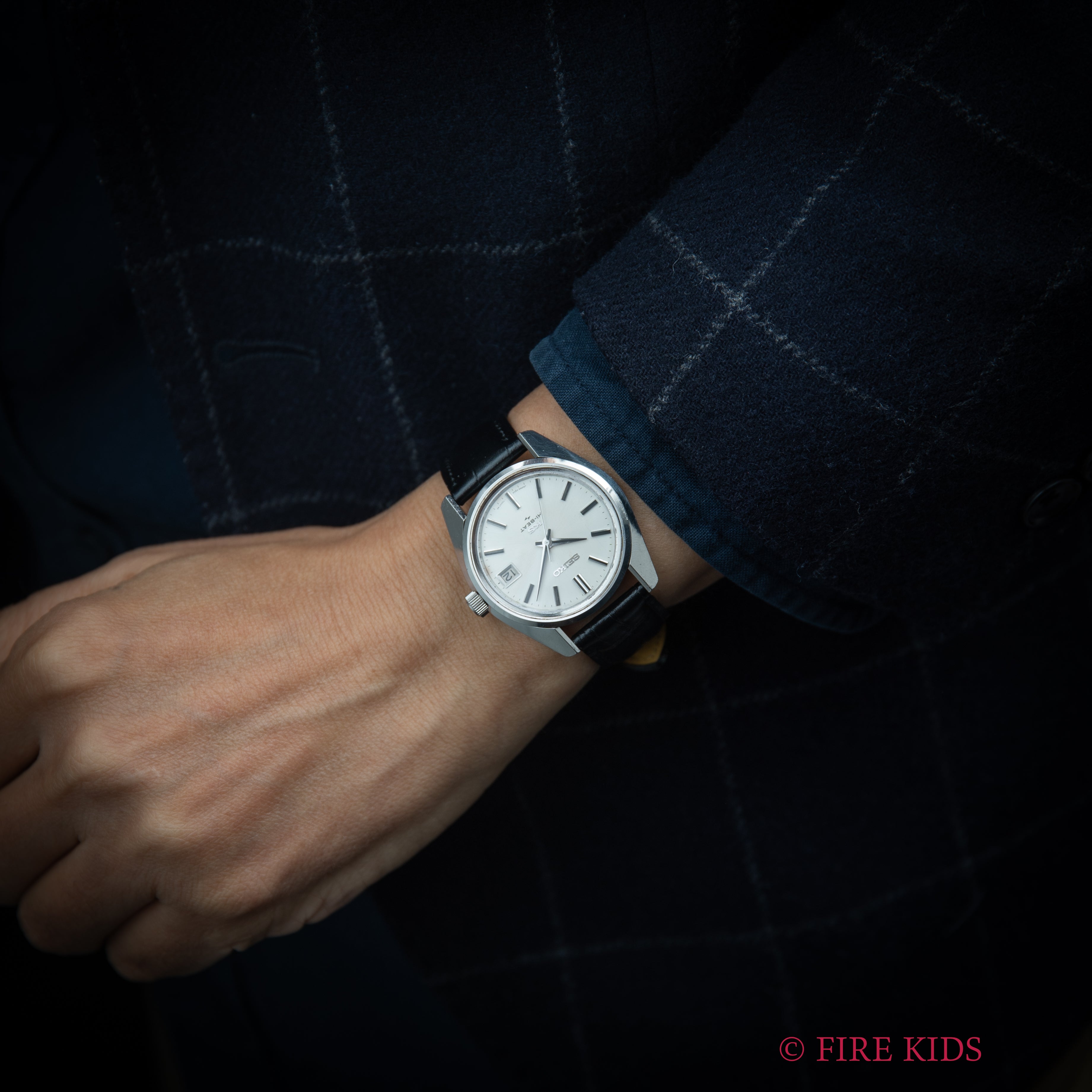 キングセイコー 1973年製 Ref.4502-7001 45KS シルバーダイヤル 10振動手巻き