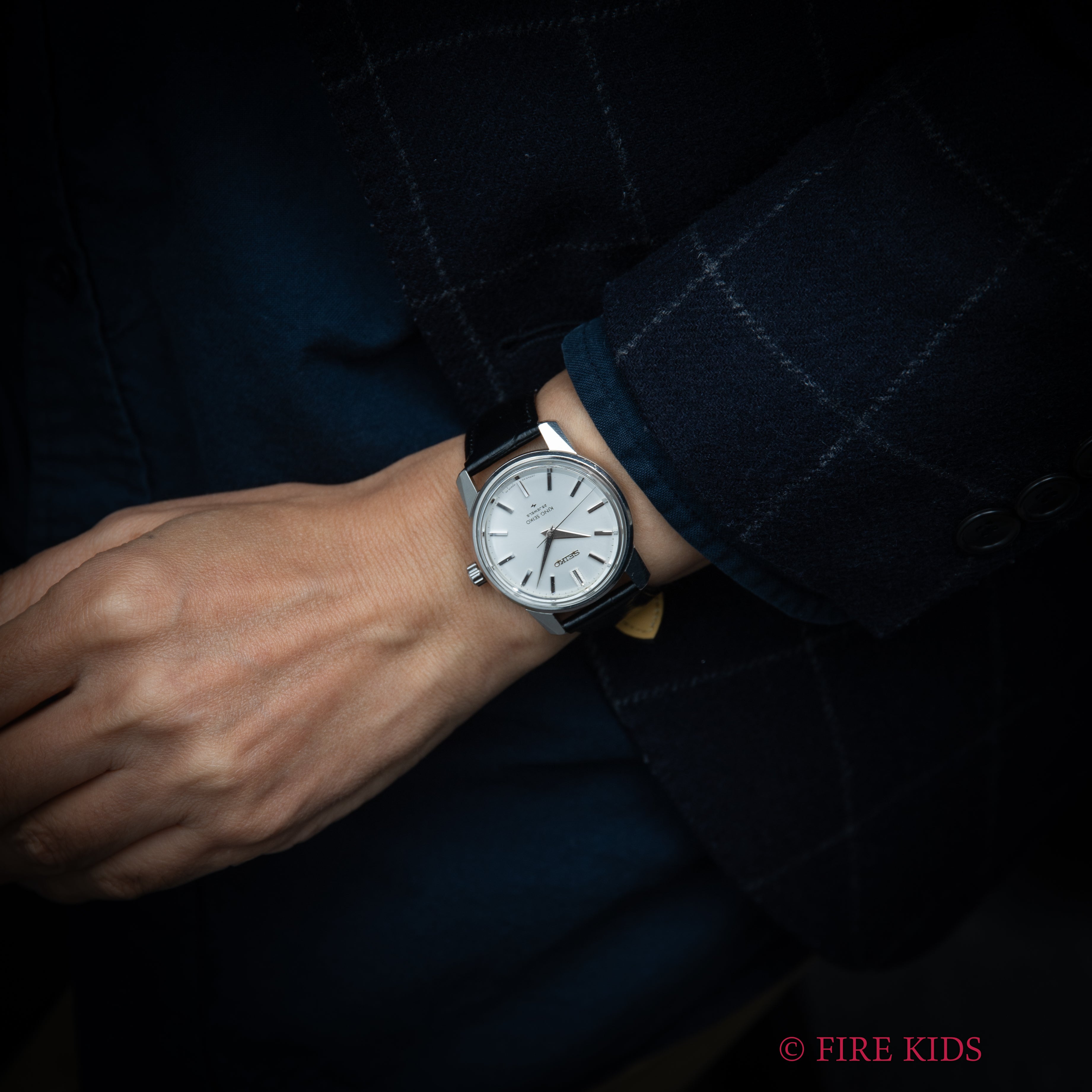 キングセイコー セカンドモデル最後期型 1968年製 Ref.44-9990 44KS 手巻きロービート ノンデイト