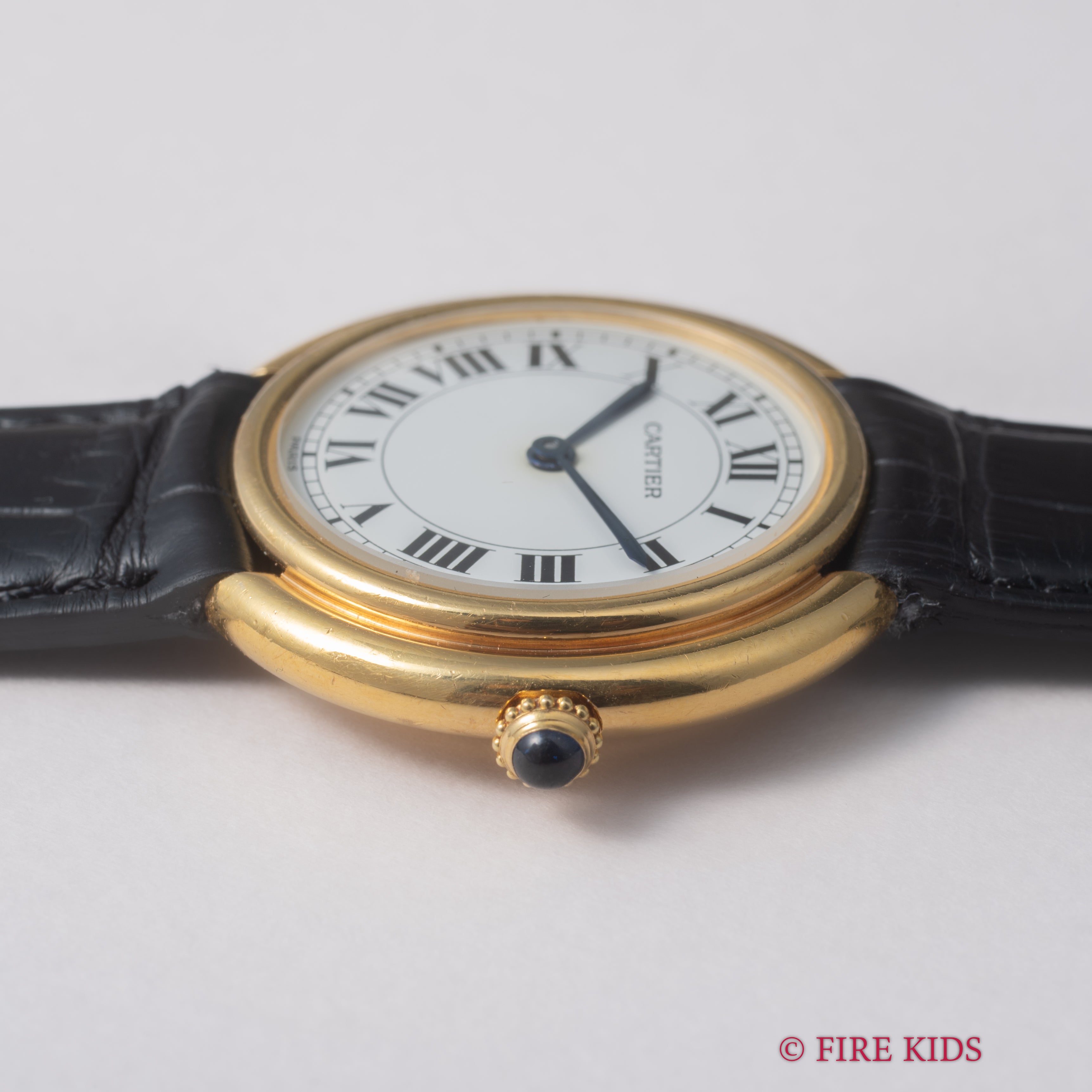 カルティエ ヴァンドーム LM 18金無垢 自動巻 Ref.17003 PARISダイヤル