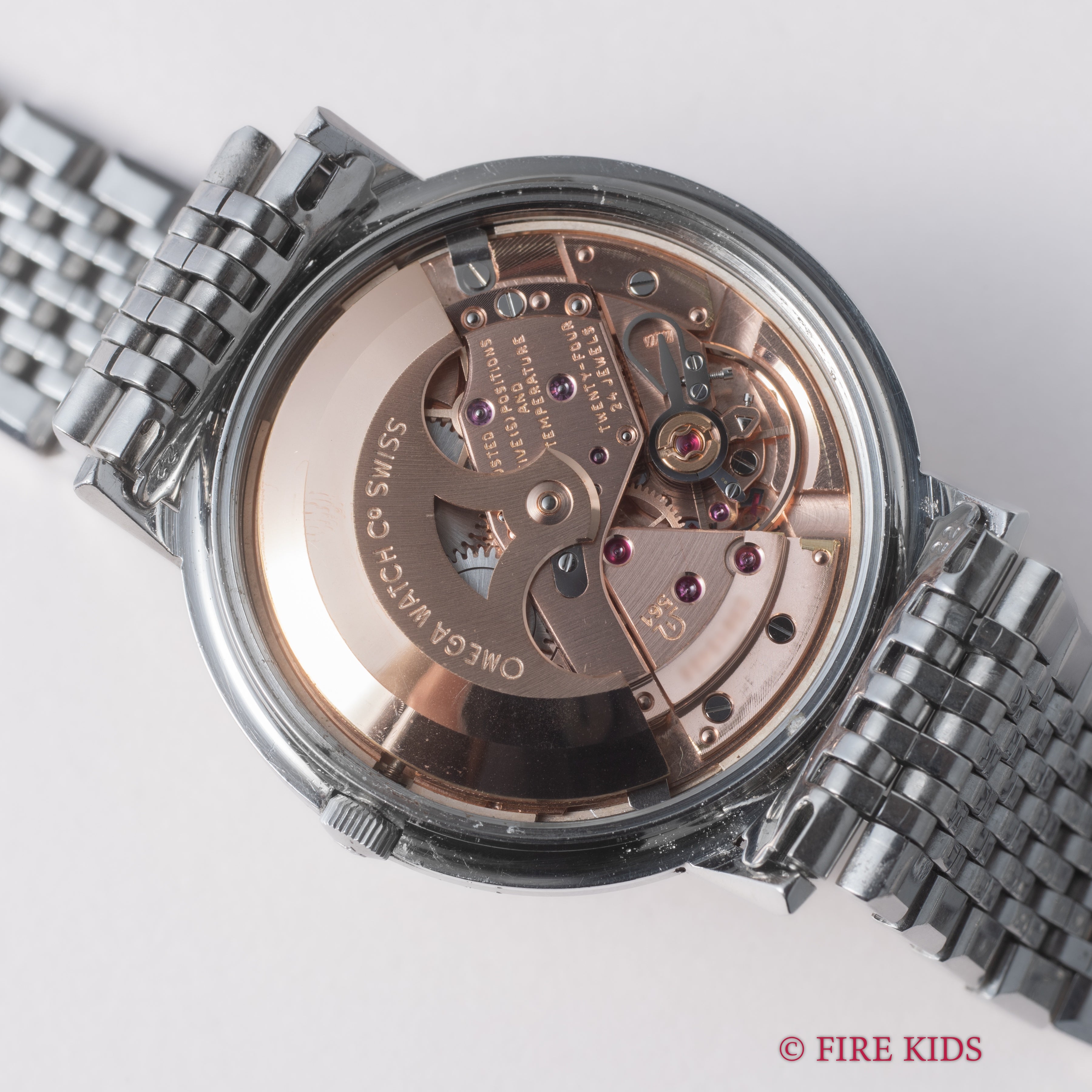 オメガ コンステレーション クロスライン ラウンドケース 1966年製 Ref.168.004 純正ブレス