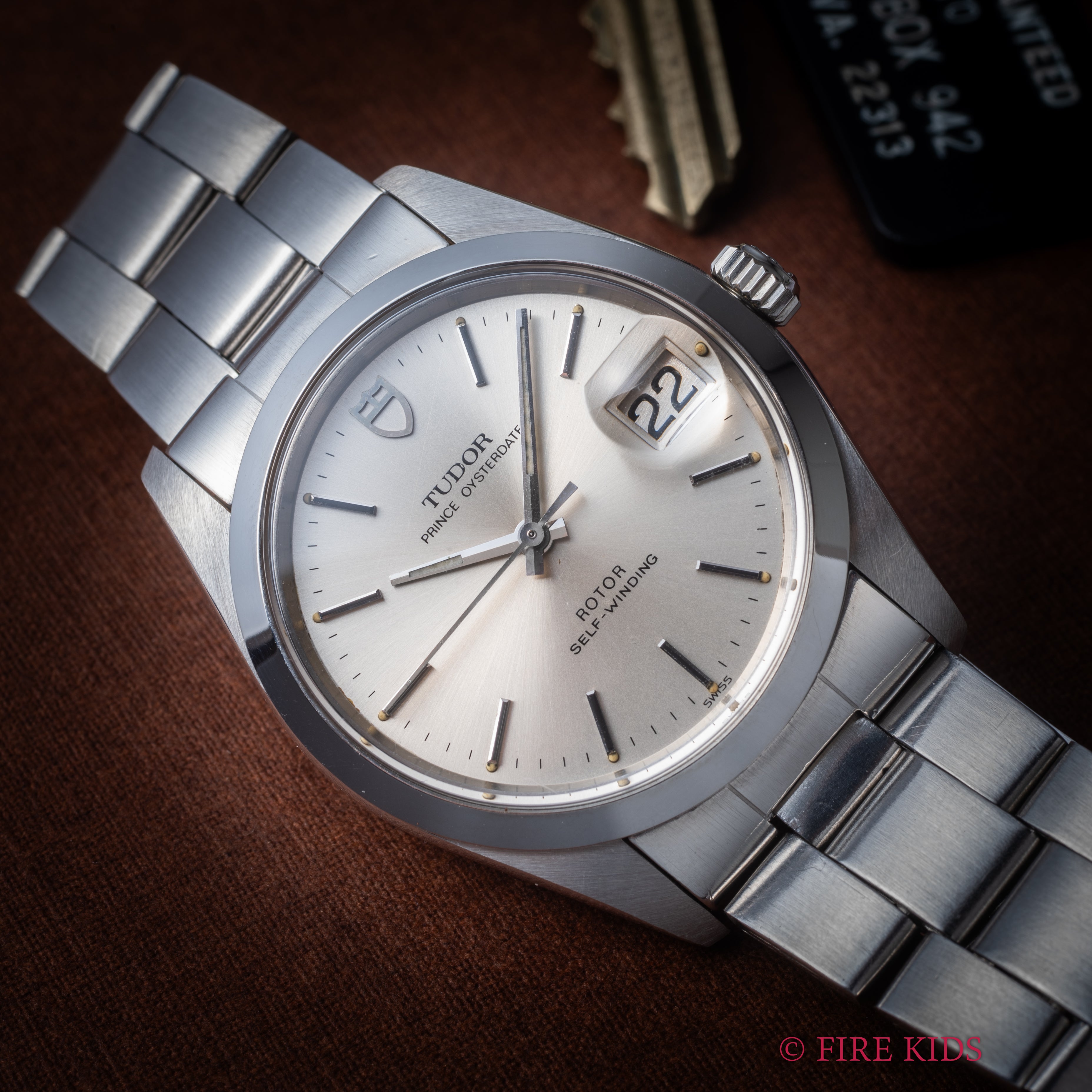 チューダー プリンスオイスターデイト 1982年製 Ref.74000 自動巻 シルバーダイヤル