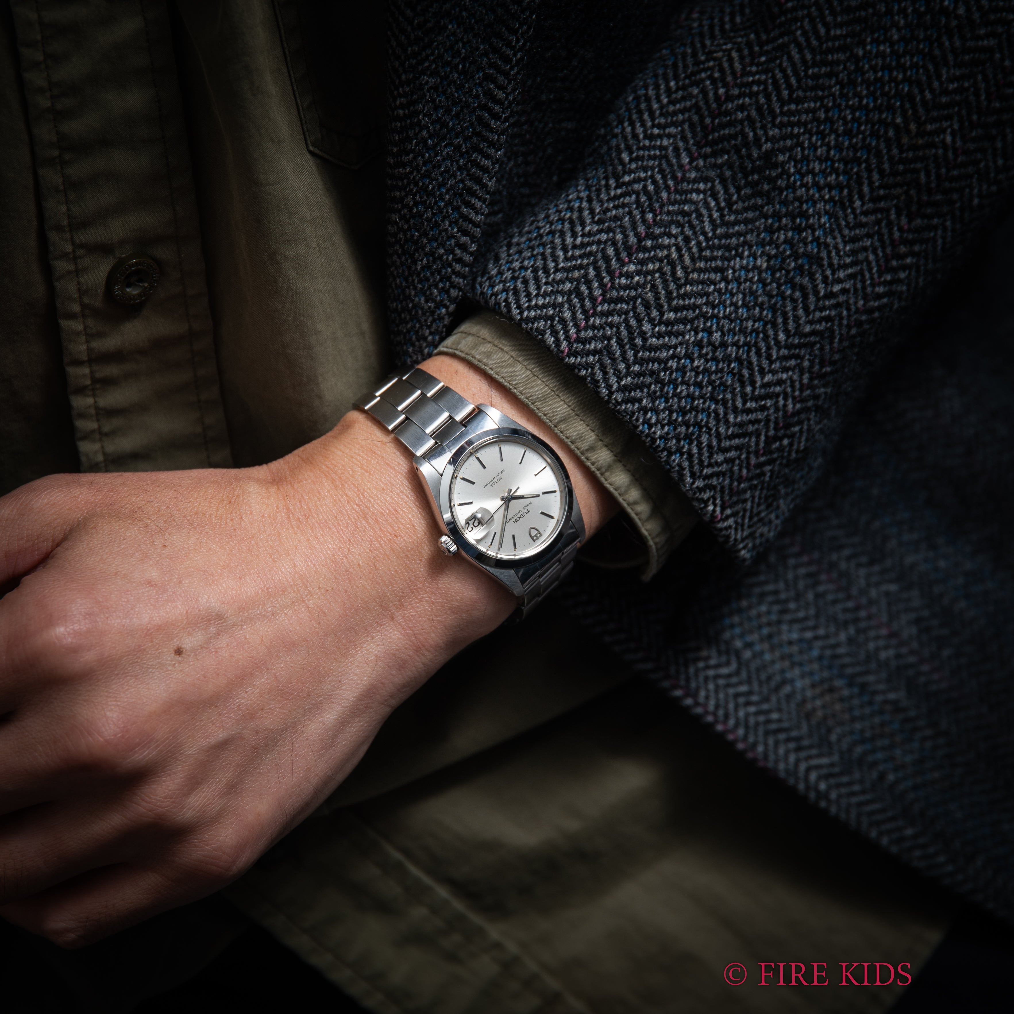 チューダー プリンスオイスターデイト 1982年製 Ref.74000 自動巻 シルバーダイヤル