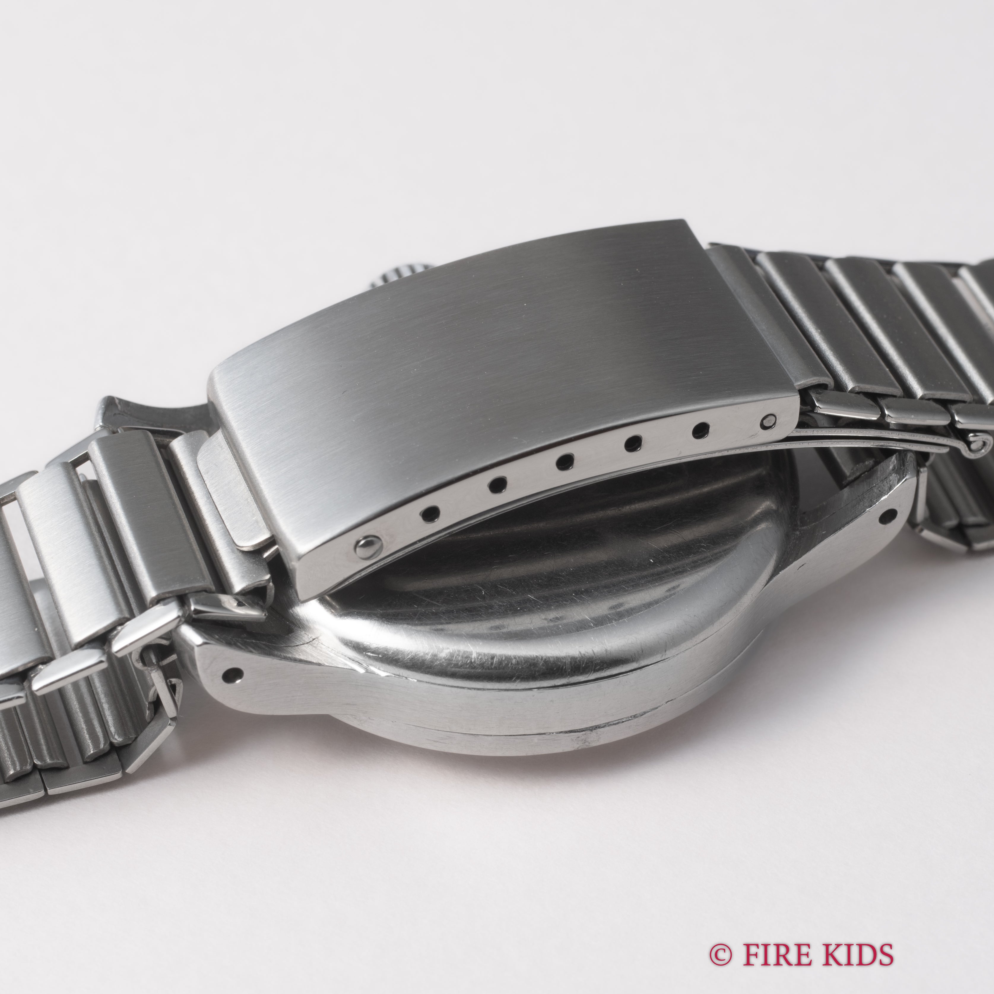 ロンジン カラトラバケース 1940年代製 手巻 Cal.12.68Z フラットベゼル 社外バンブーブレス