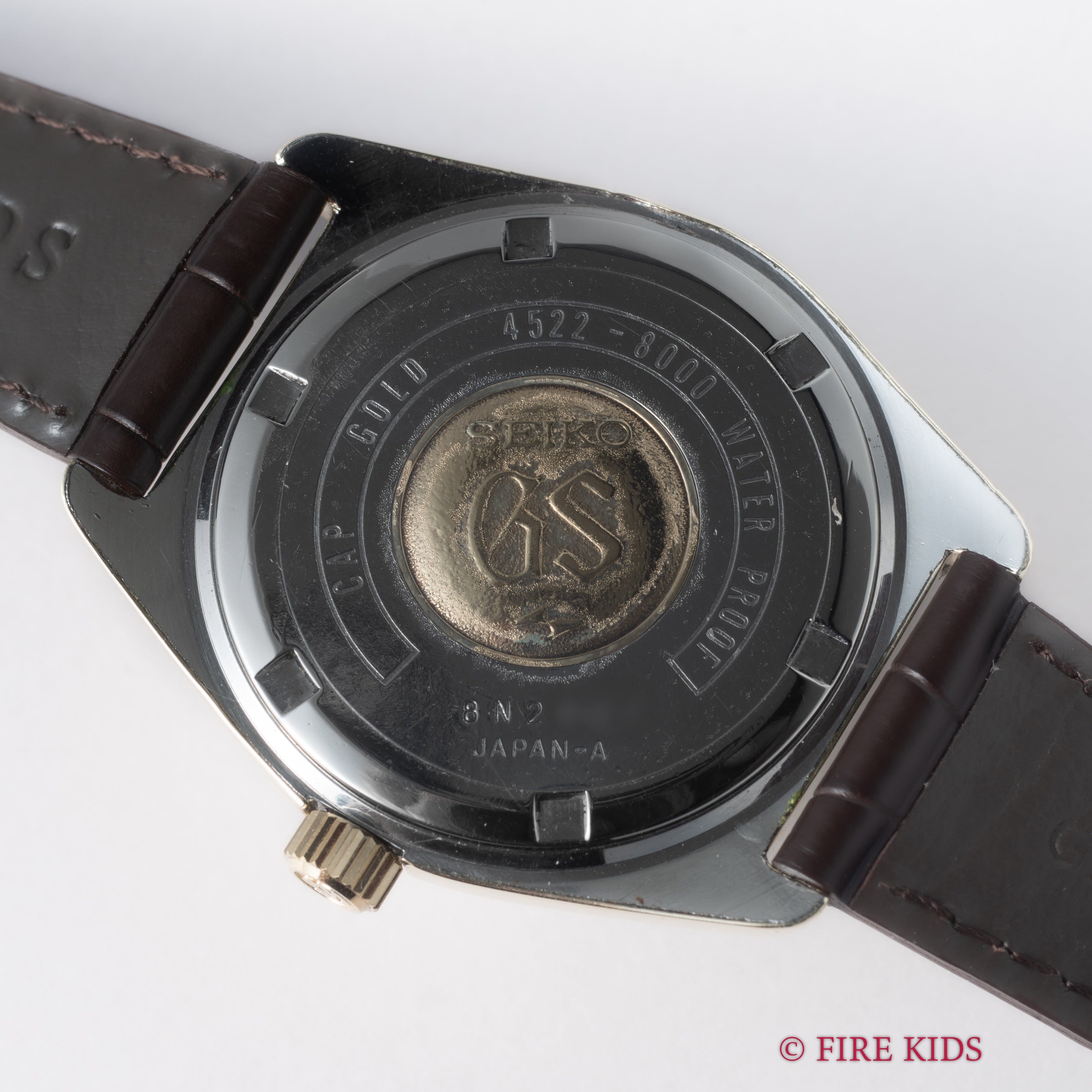 グランドセイコー 1969年製 Ref.4522-8000 CAPゴールドケース 10振動 手巻 45GS ハイビート 36000