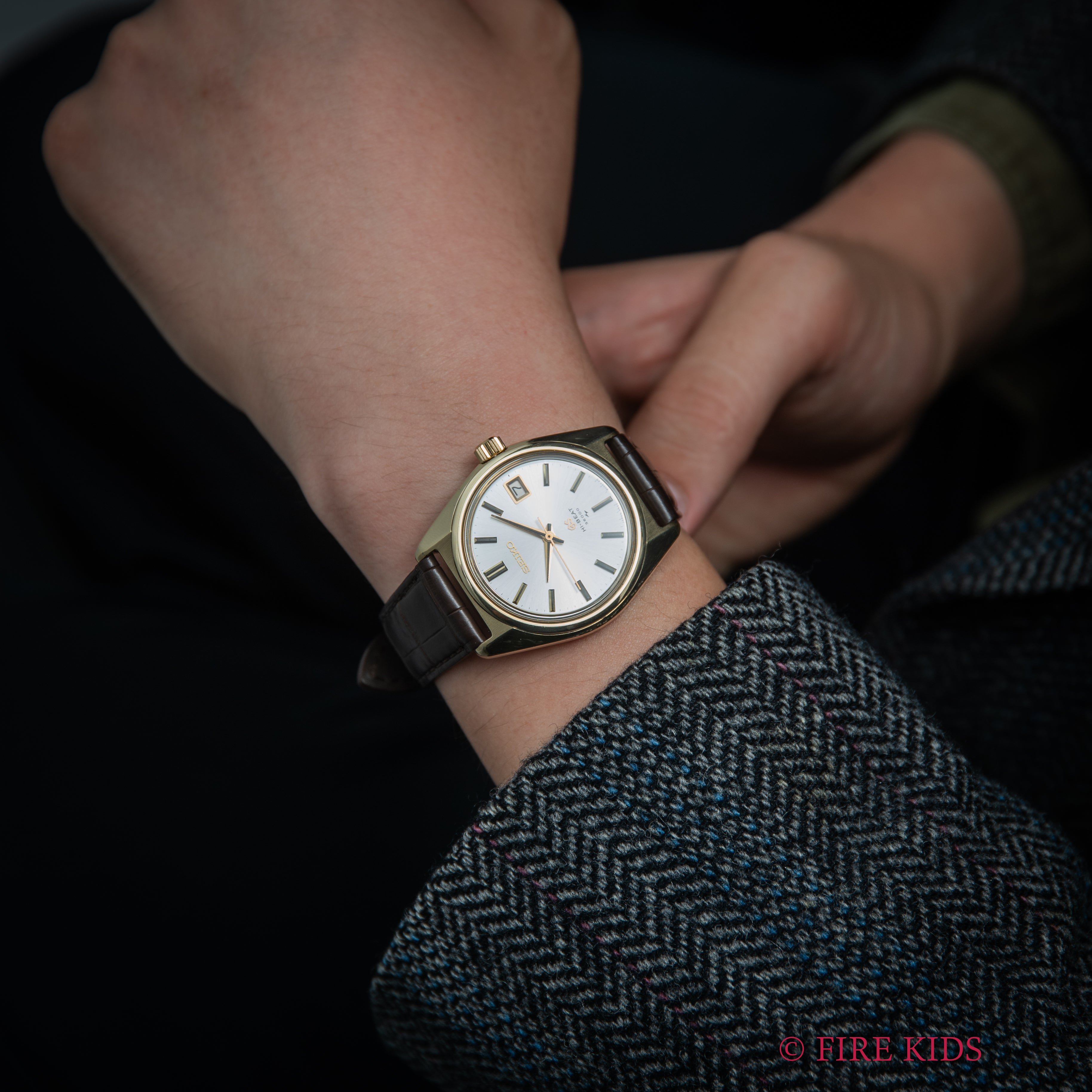 グランドセイコー 1969年製 Ref.4522-8000 CAPゴールドケース 10振動 手巻 45GS ハイビート 36000