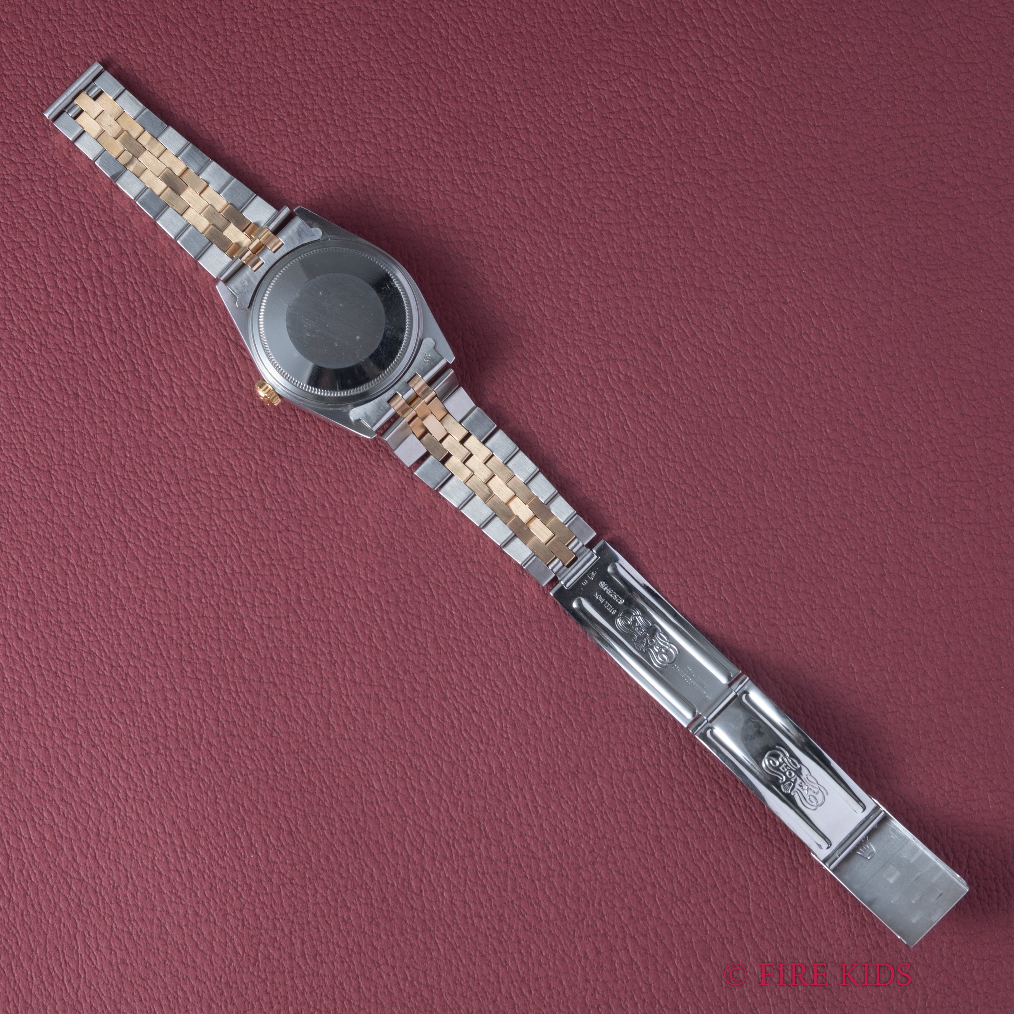 ロレックス 1985年製 デイトジャスト コンビ Ref.16013 自動巻 トリチウム夜光 ギャラ、クロノメーター証付き