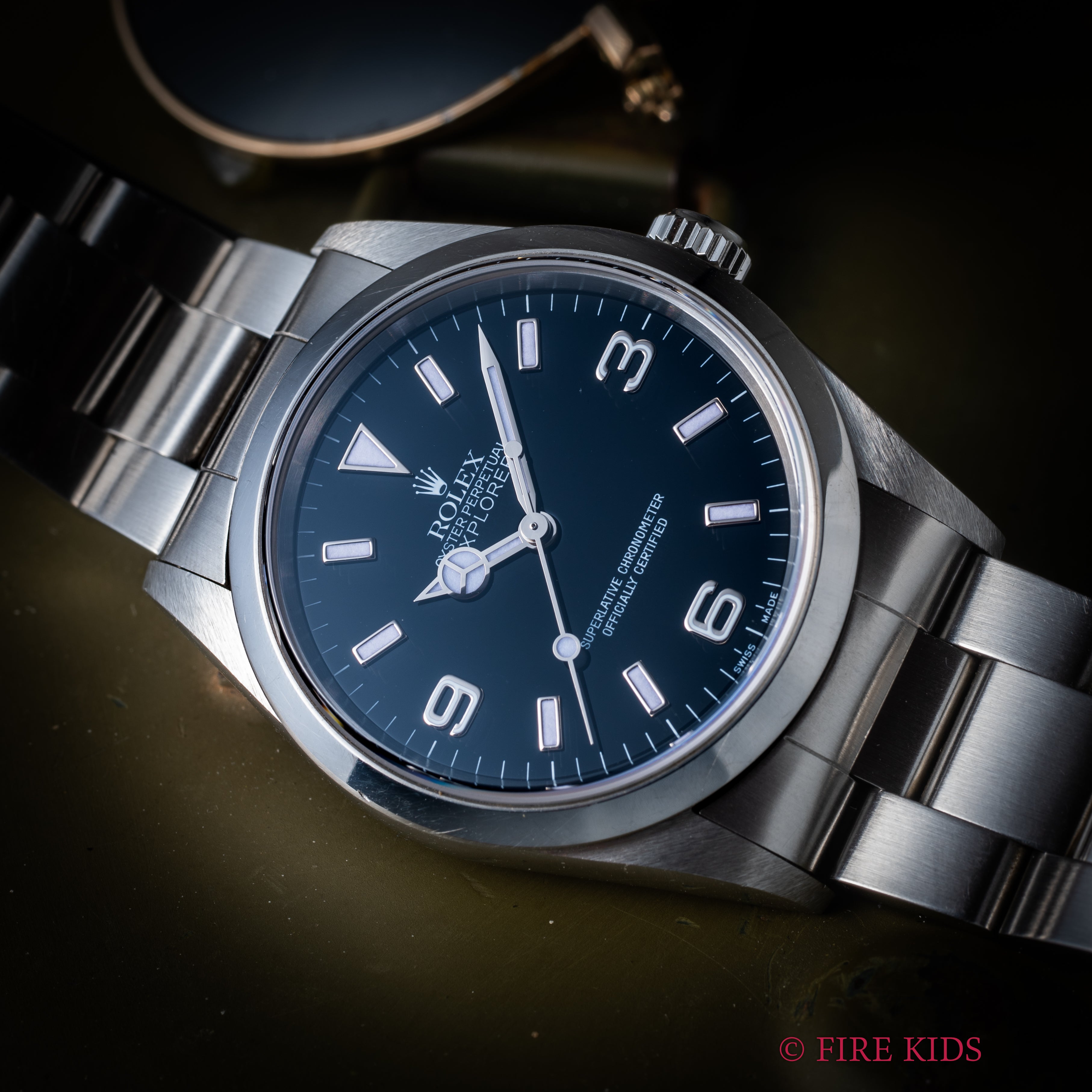 ROLEX 自動巻き腕時計 14270 Rolex ロレックス エクスプローラーⅠ Ref.14270 98〜99年製