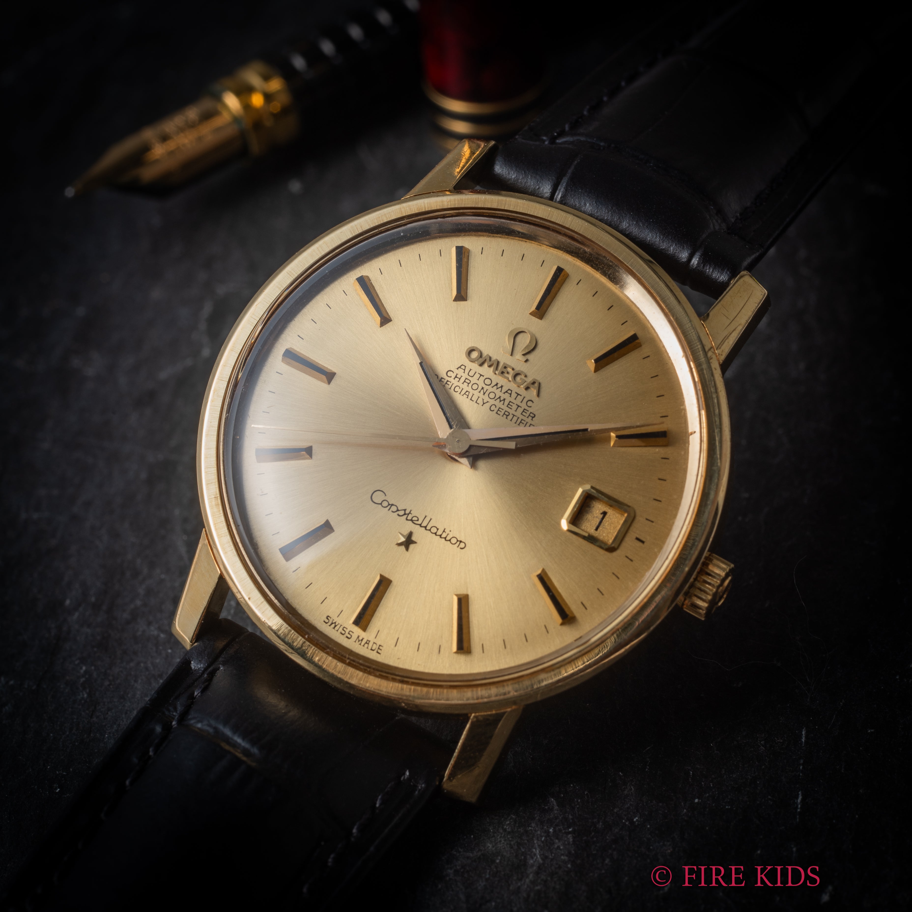 オメガ コンステレーション Ref.168.018 18金イエローゴールド Cal.564 自動巻き