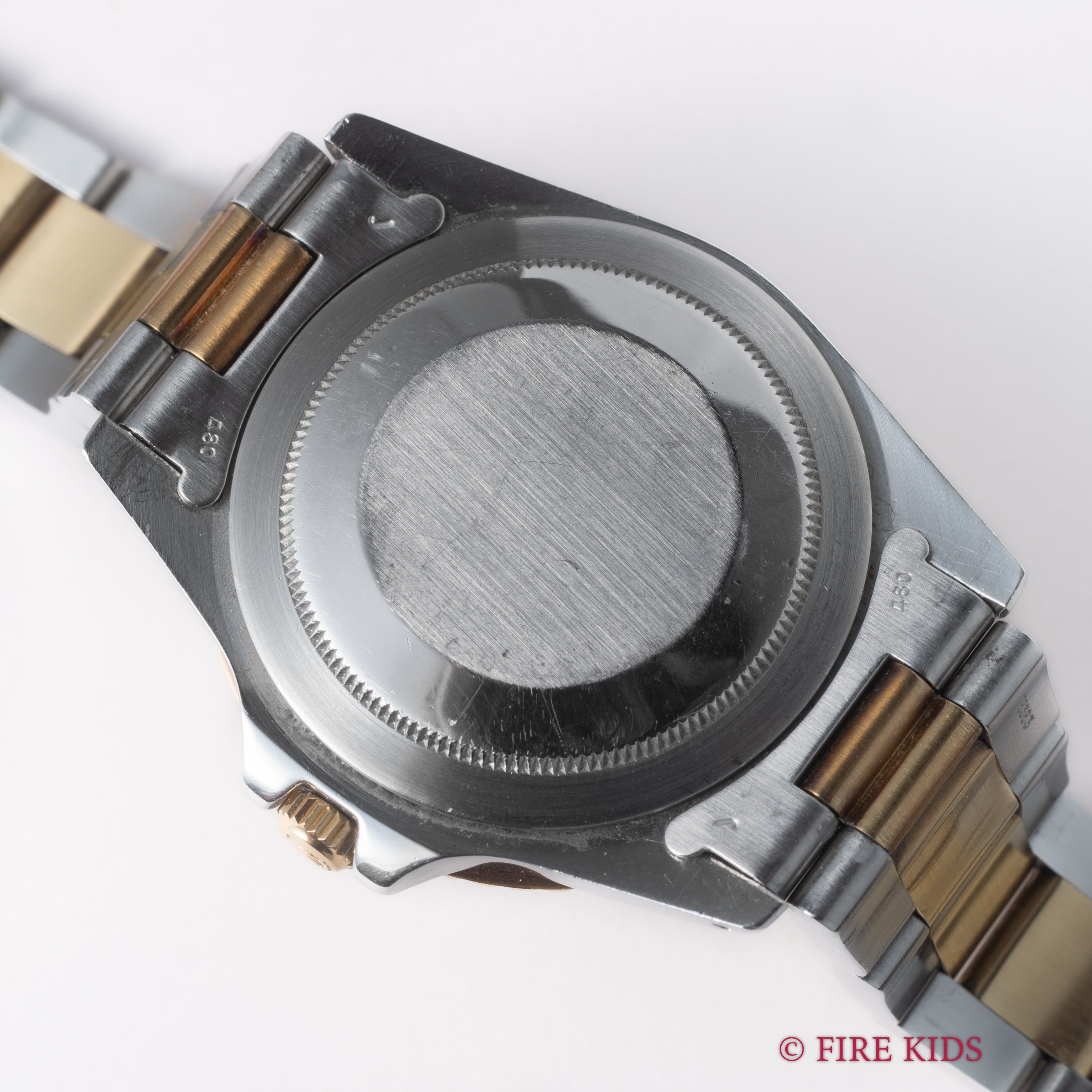 ロレックス 1979年製GMTマスター コンビ 茶ツボ Ref.16753 ルートビア 3連コンビオイスターブレス