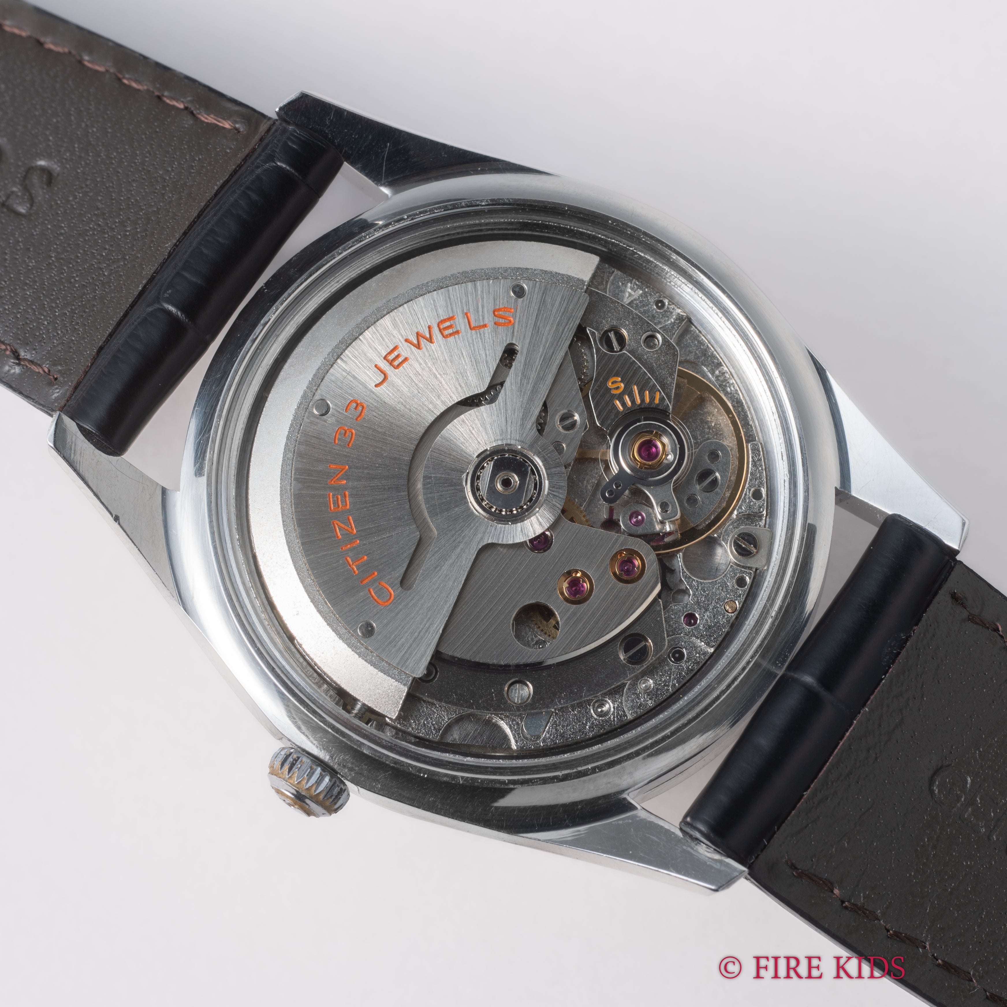 シチズン クロノマスター 1968年製 自動巻き 33石 デイト