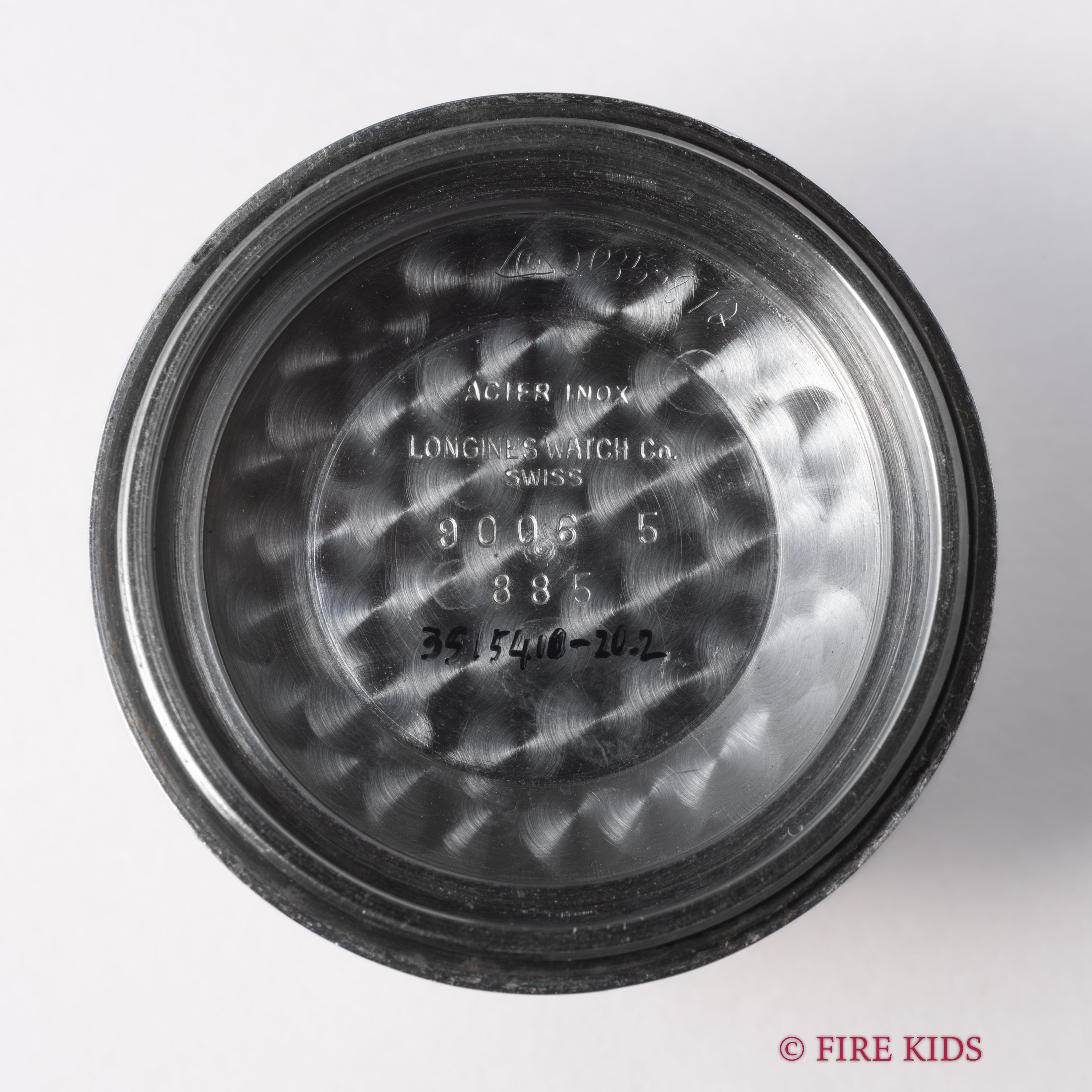 ロンジン プレコンクエスト Cal.19AS ブラックダイヤル 自動巻き ラウンド 1950年代