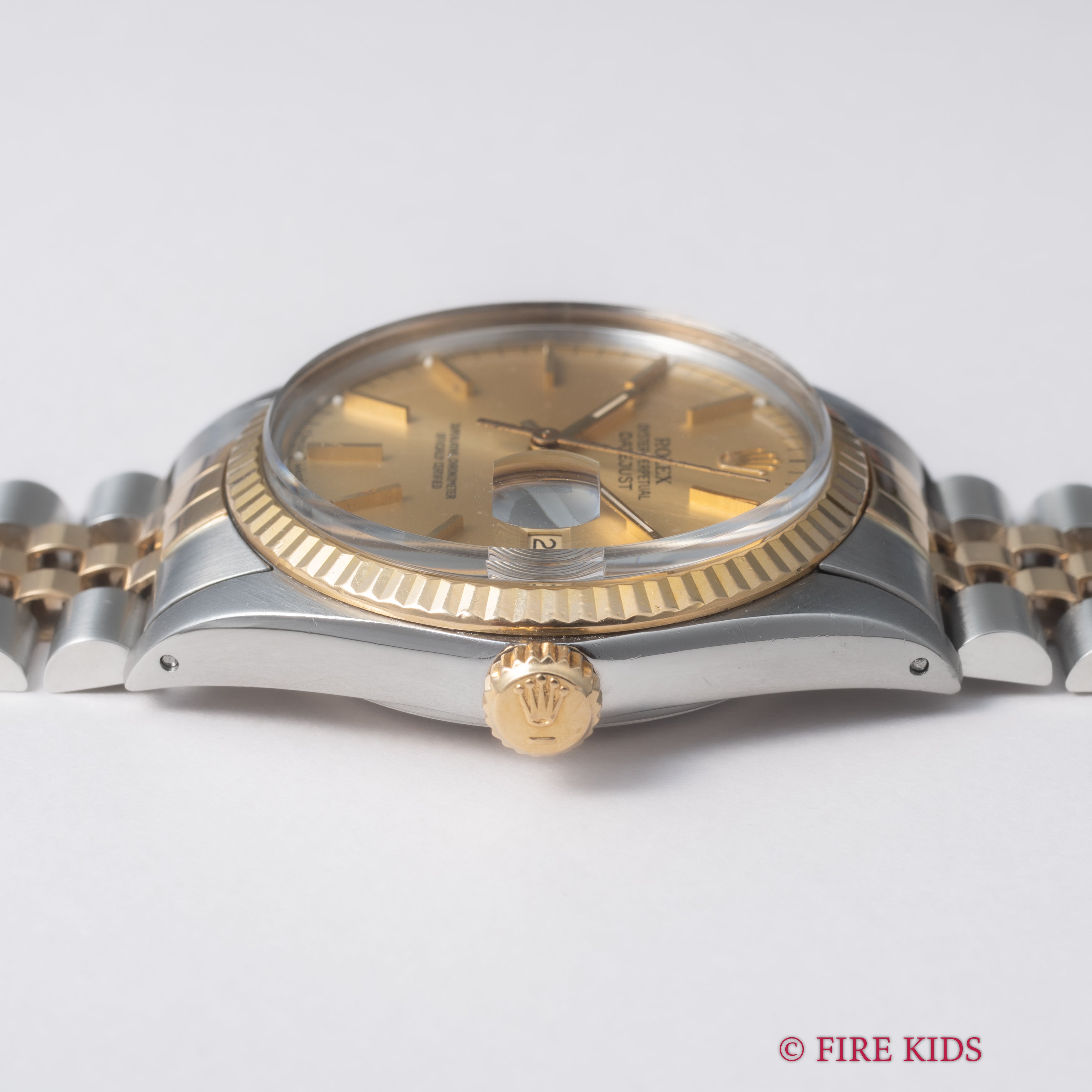 ロレックス 1984年製 デイトジャスト36 コンビ Ref.16013 自動巻 トリチウム夜光