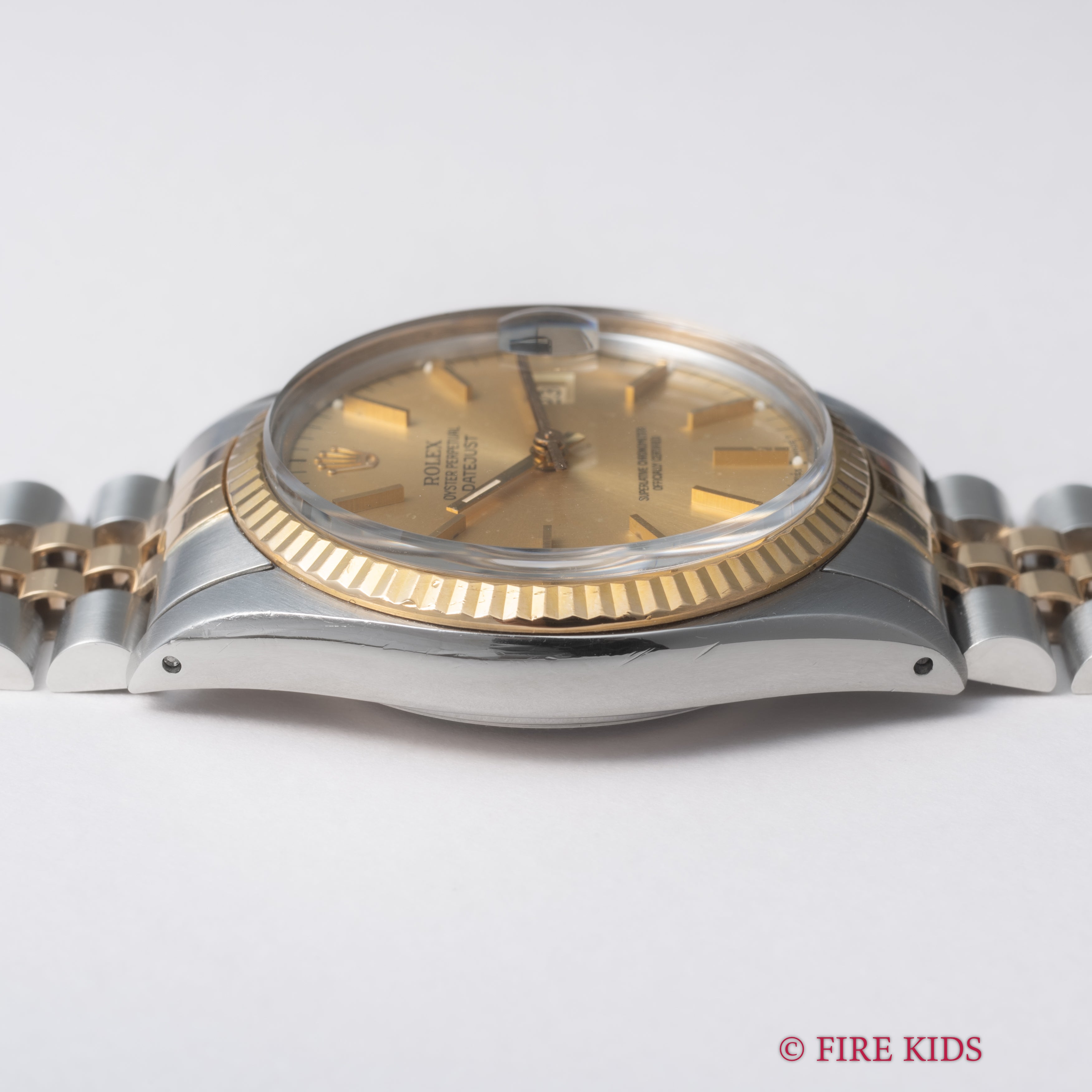 ロレックス 1984年製 デイトジャスト36 コンビ Ref.16013 自動巻 トリチウム夜光