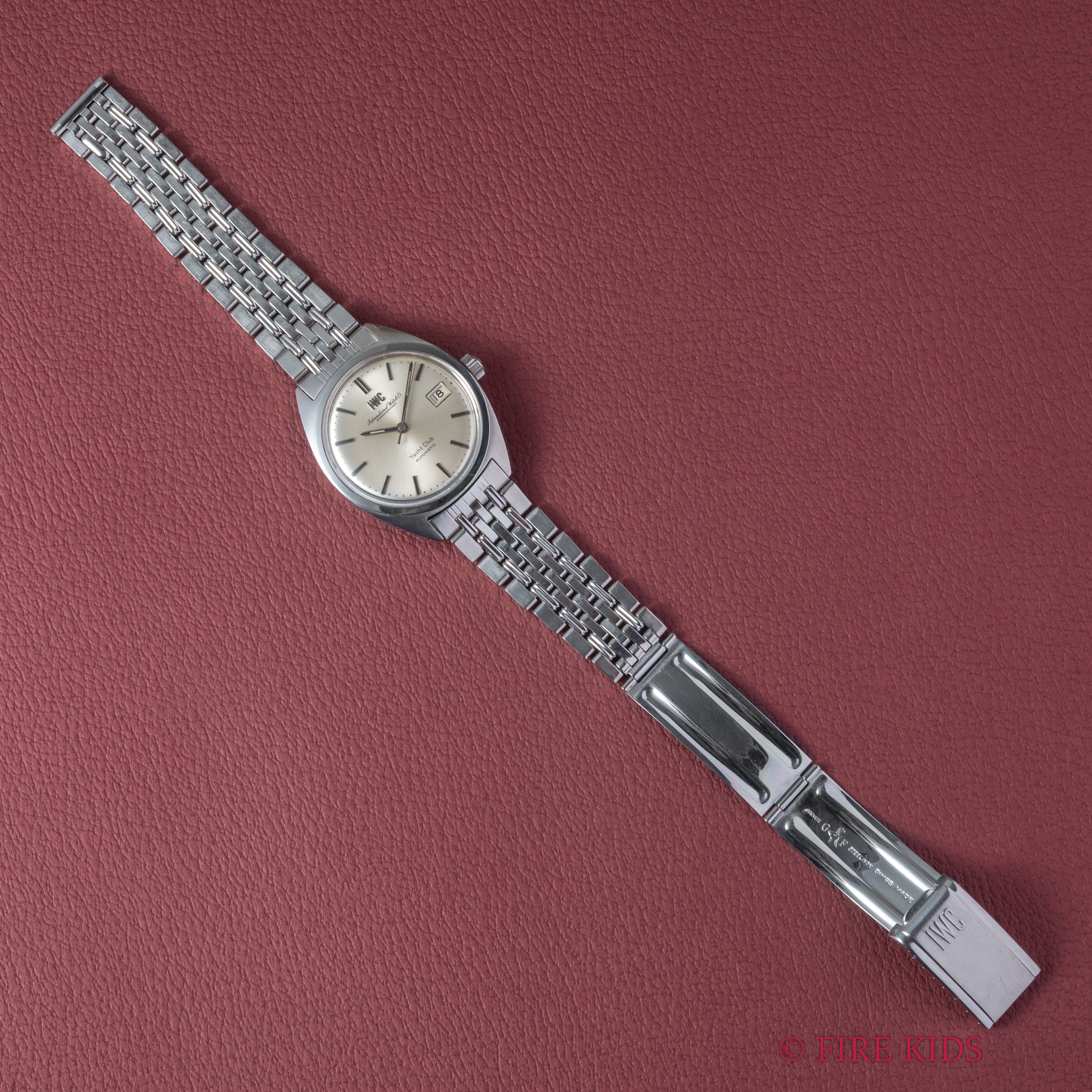 IWC ヨットクラブ 1969年製 Ref.R811AD Cal.8541 純正ゲイフレアーブレス付き