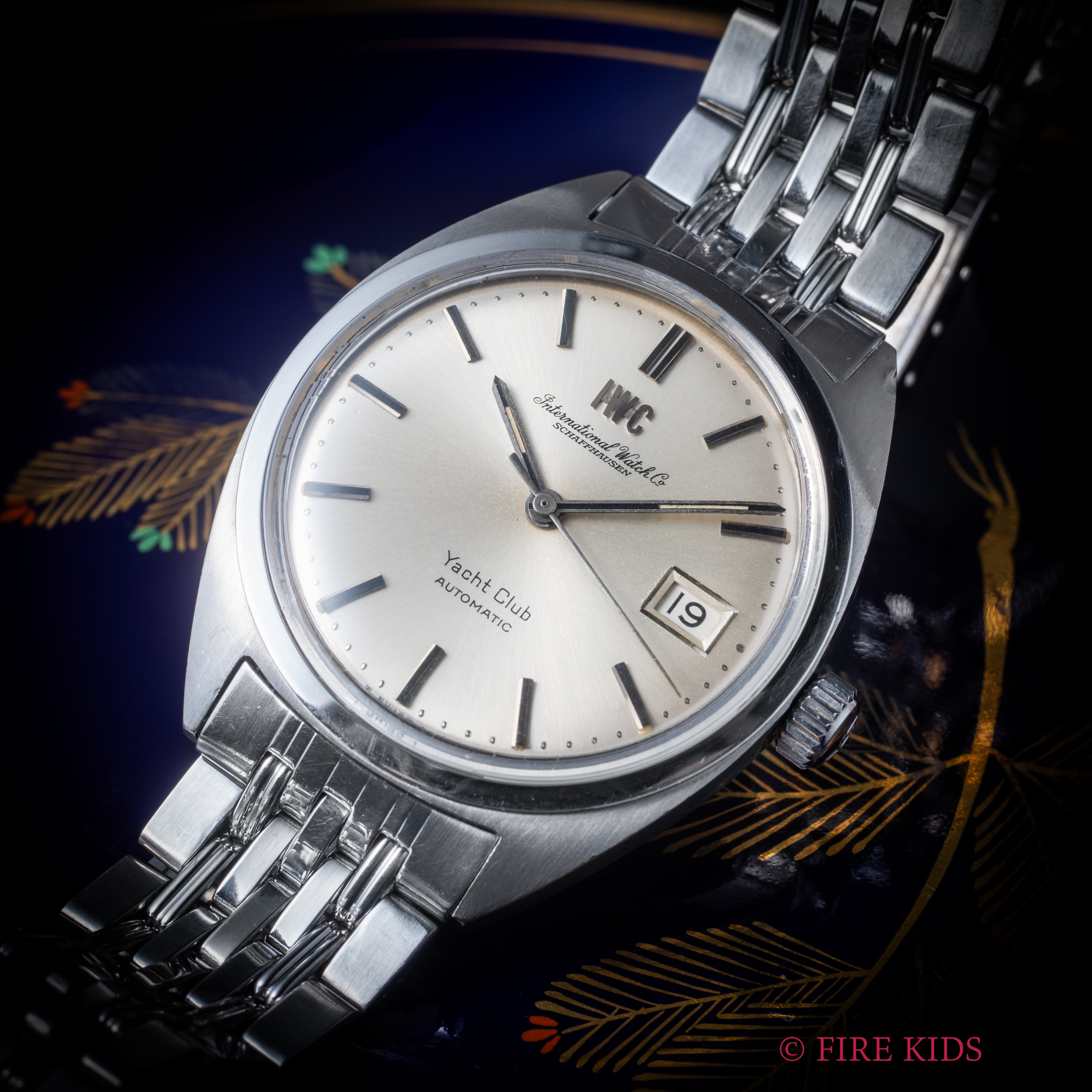 IWC ヨットクラブ 1969年製 Ref.R811AD Cal.8541 純正ゲイフレアーブレス付き