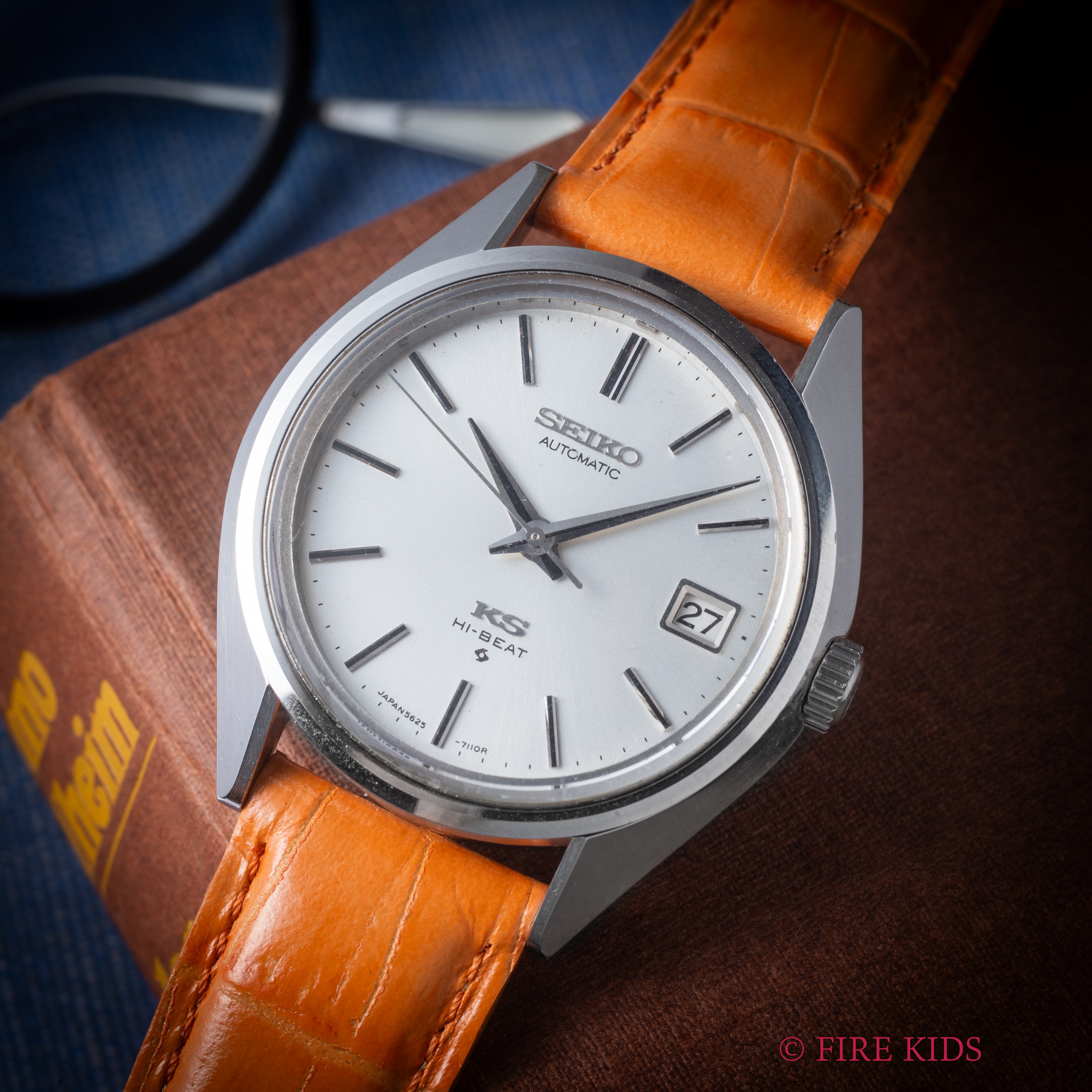 N*3様 ⑦キングセイコー SEIKO　ハイビート 自動巻き 美品 キングセイコー ハイビート自動巻き 1972年製 Ref.5625-7110