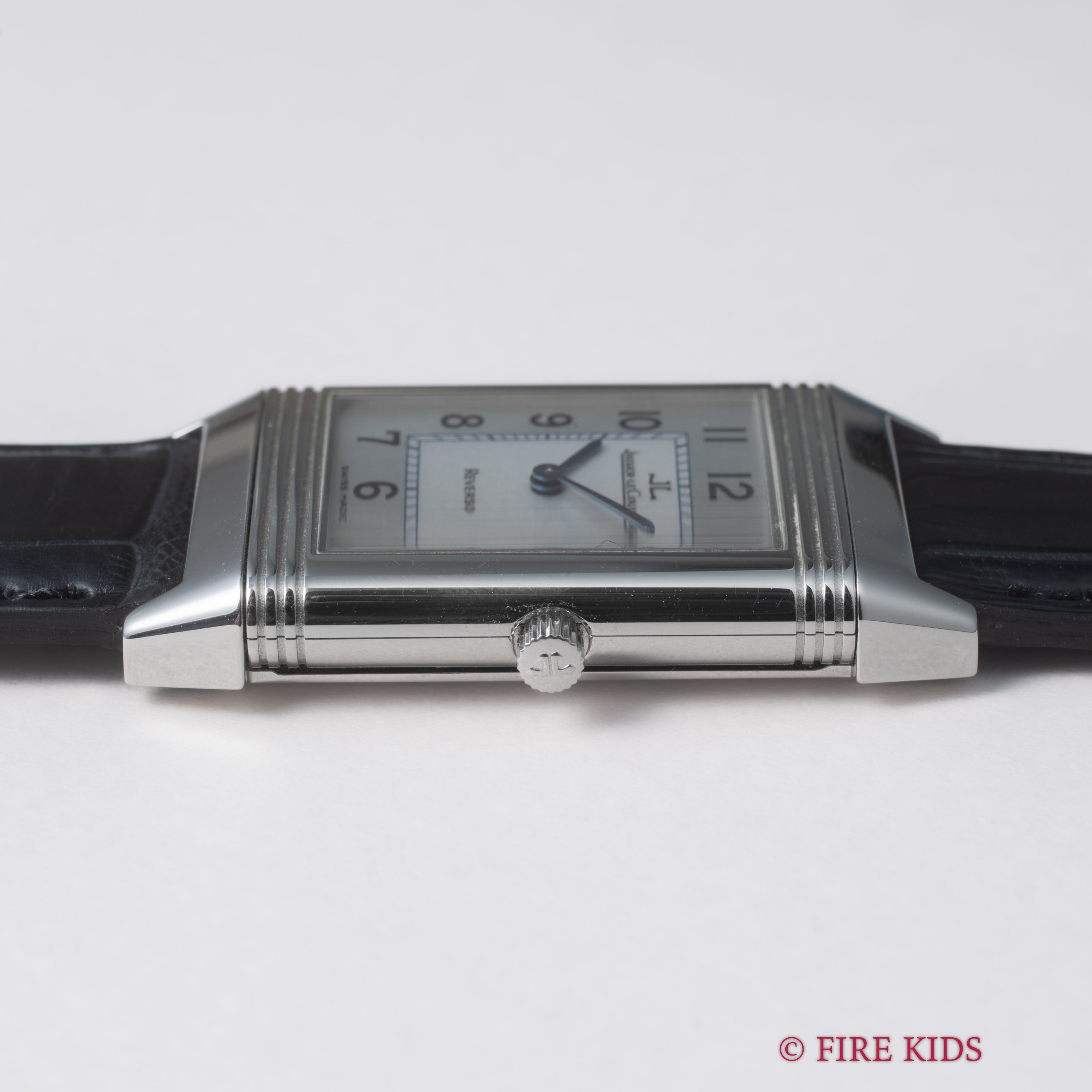 ジャガー・ルクルト レベルソ クラシック 2003年保証書 箱付き 手巻 純正Dバックル