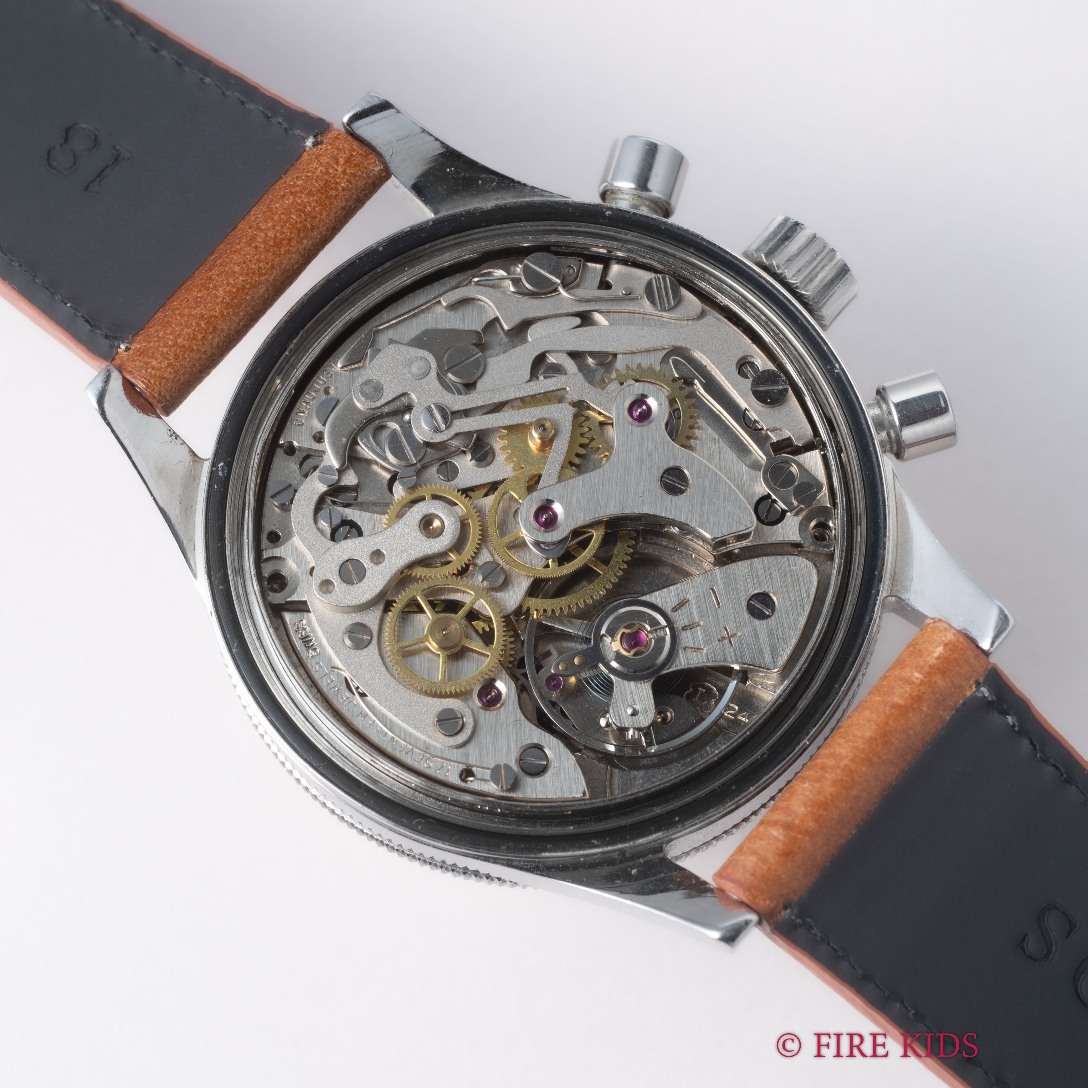 ギャレット スイス空軍 フライングオフィサー パイロットクロノグラフ 1970年代製 手巻 Cal.248