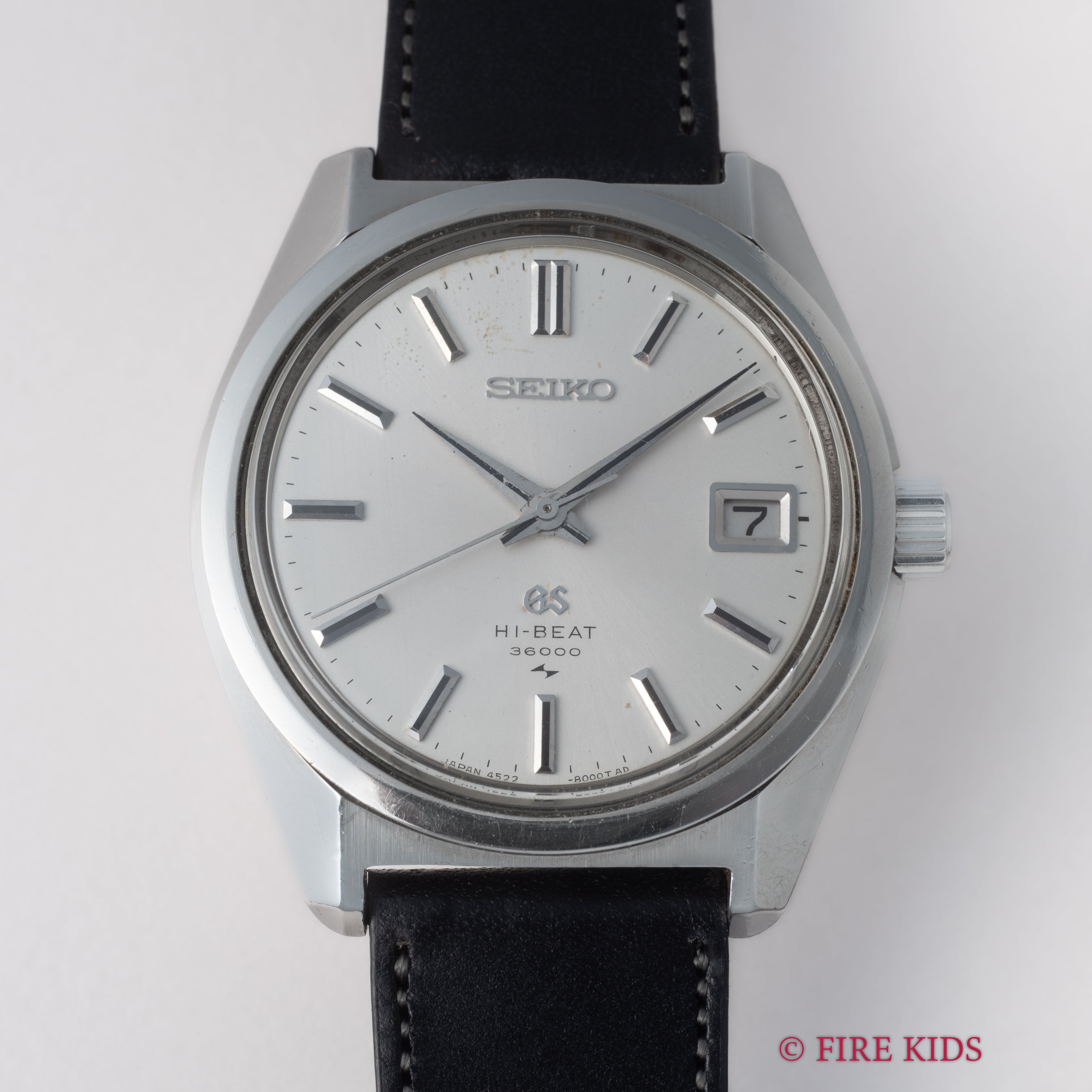 グランドセイコー1968年製 10振動手巻き 45GS Ref.4522-8000 ハイビート セイコースタイルケース