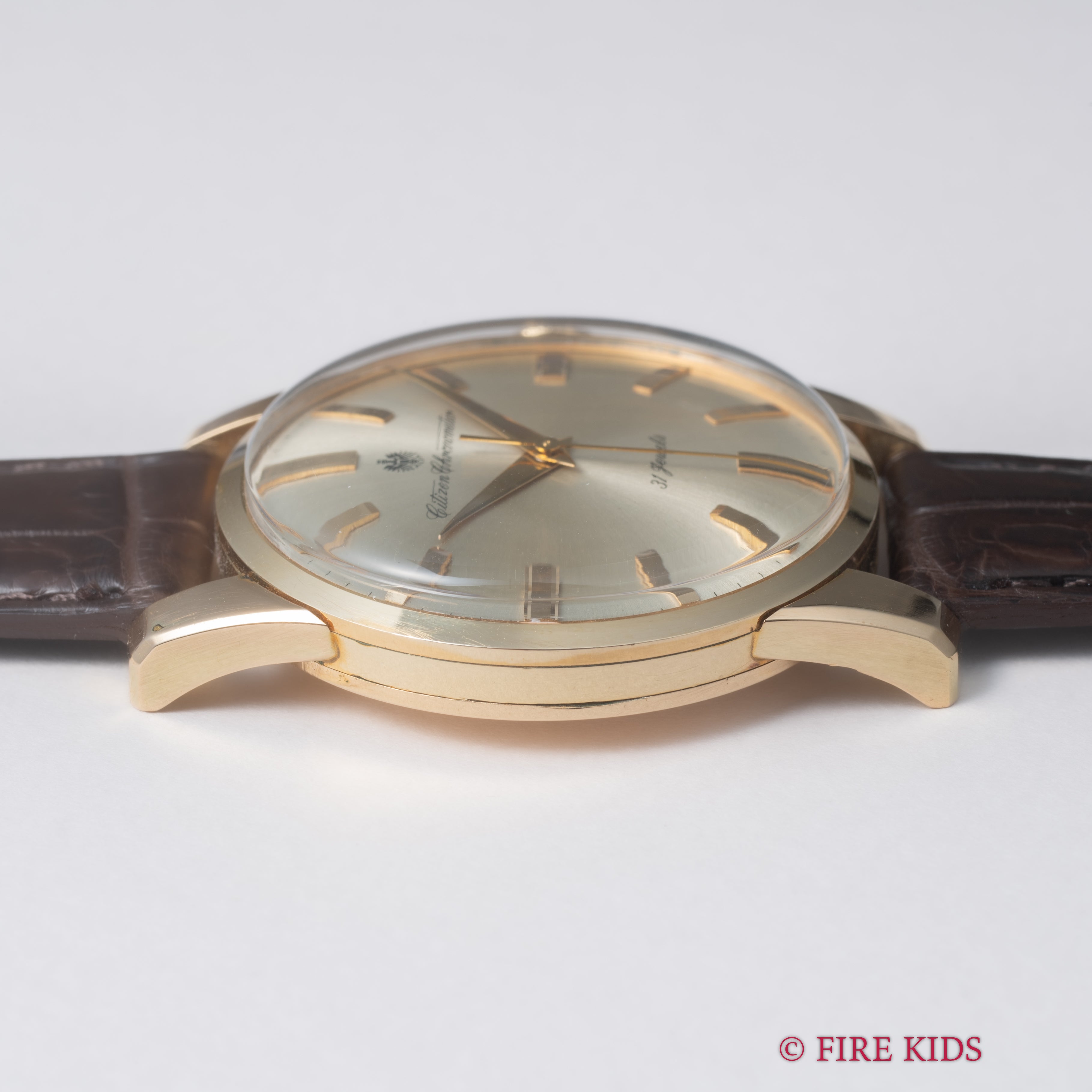 シチズン クロノメーター 1963年製 Ref.CR1507081 14金張り 手巻き 31石