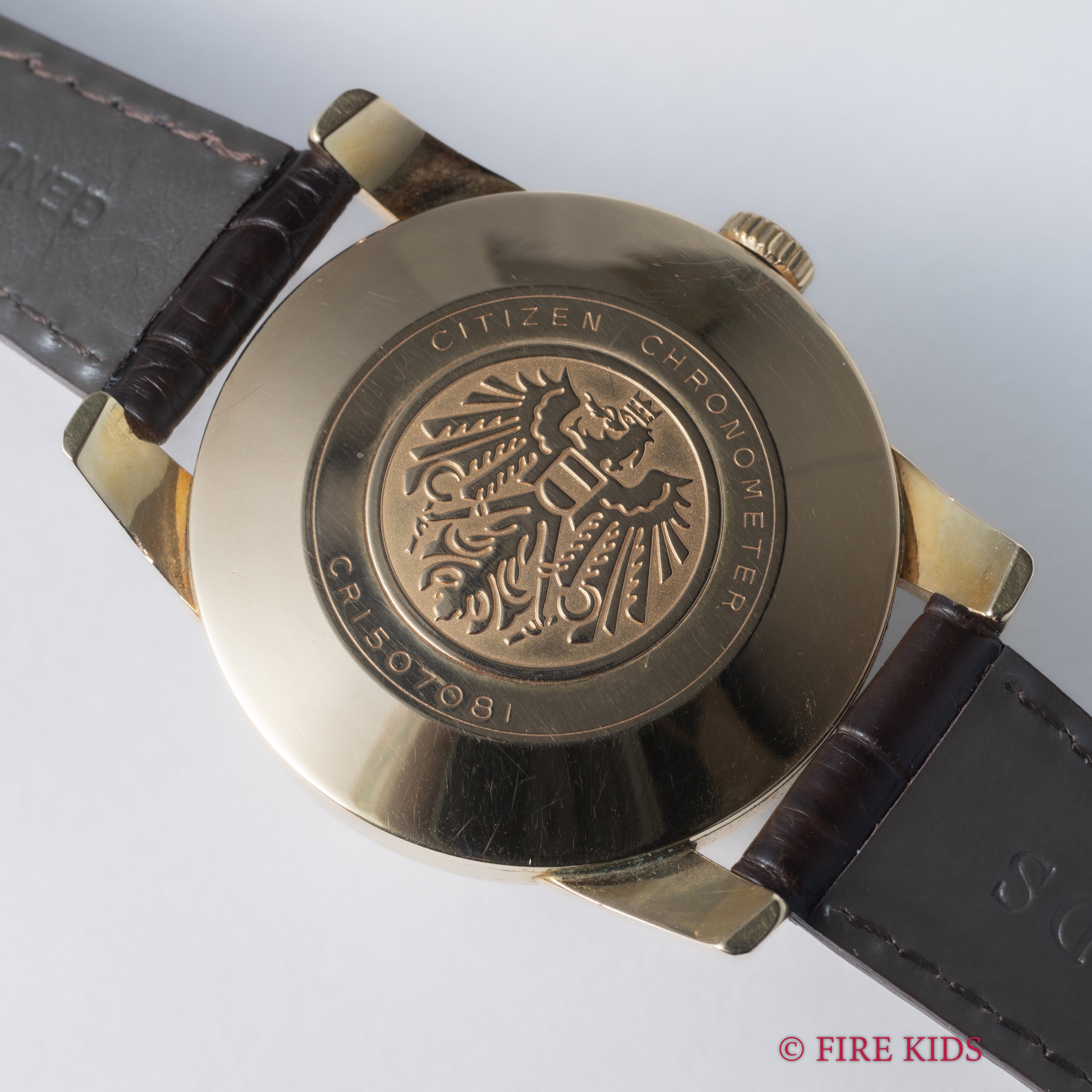 シチズン クロノメーター 1963年製 Ref.CR1507081 14金張り 手巻き 31石