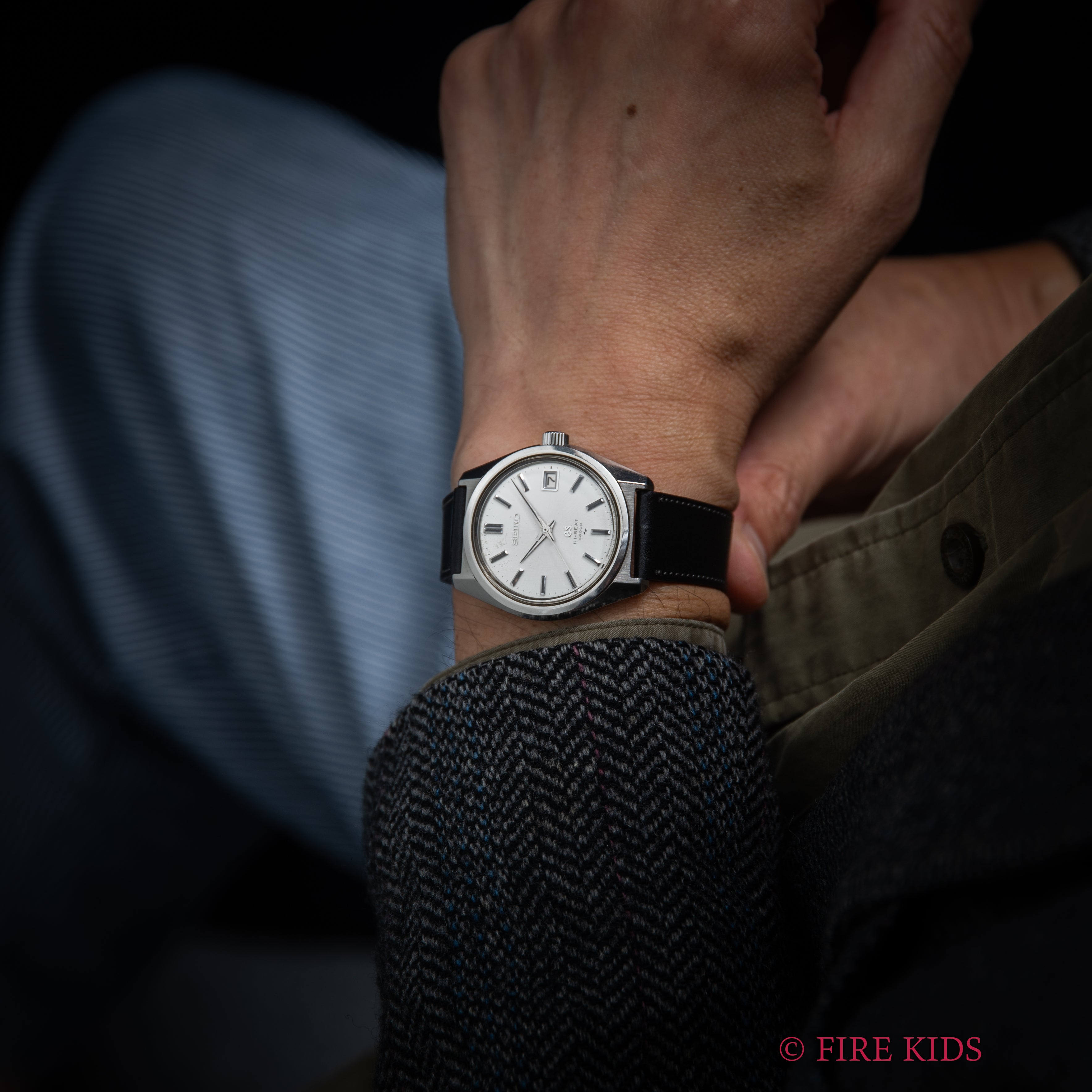 グランドセイコー1968年製 10振動手巻き 45GS Ref.4522-8000 ハイビート セイコースタイルケース