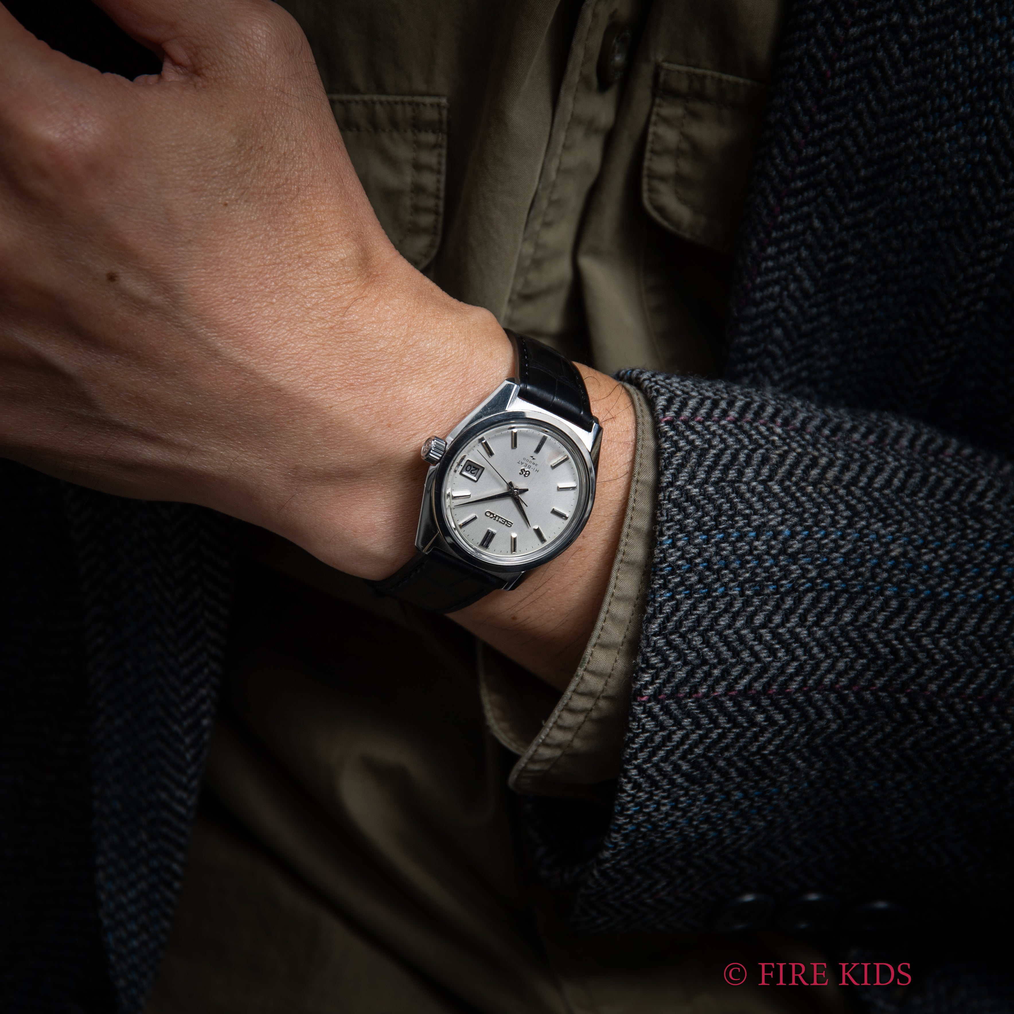 グランドセイコー1968年製 10振動手巻き 45GS Ref.4522-8000 ハイビート セイコースタイルケース