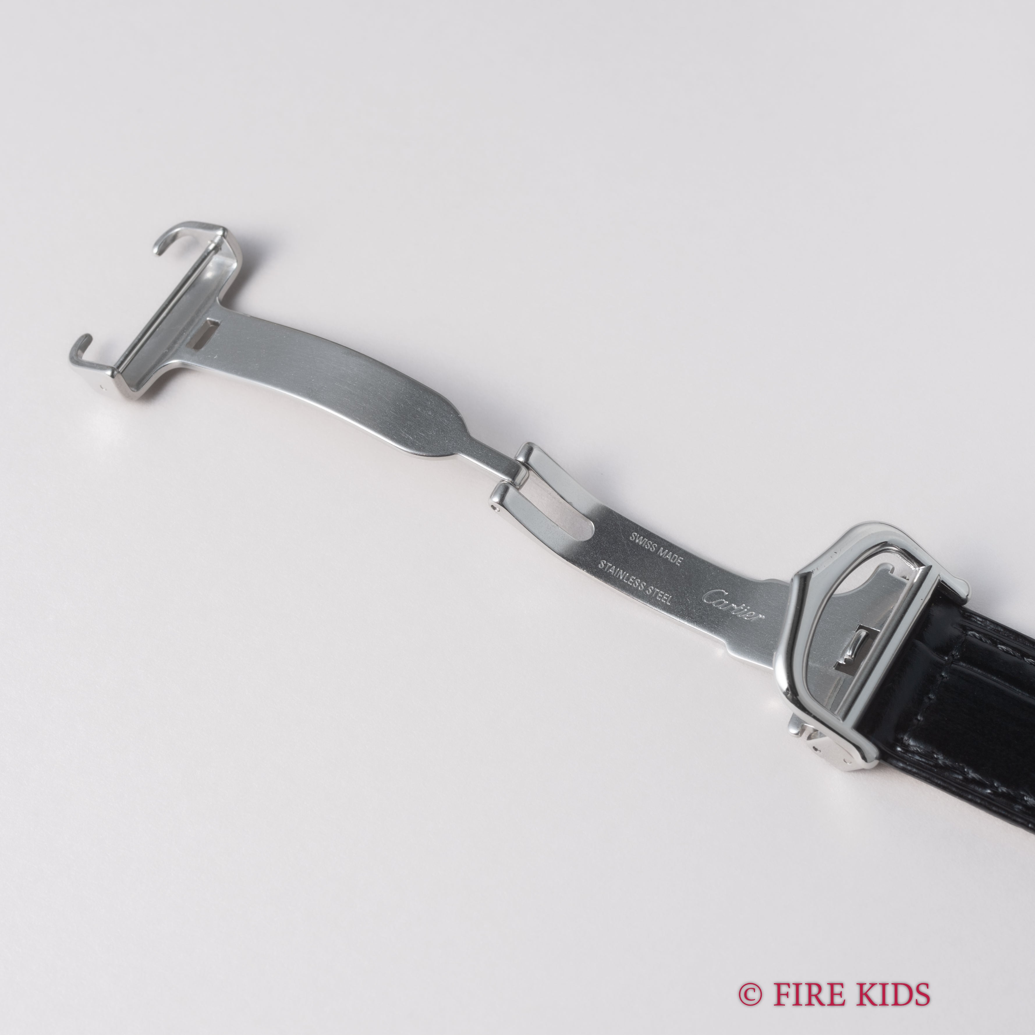 カルティエ タンク フランセーズ LMサイズ 自動巻 1990年代製 純正Dバックル