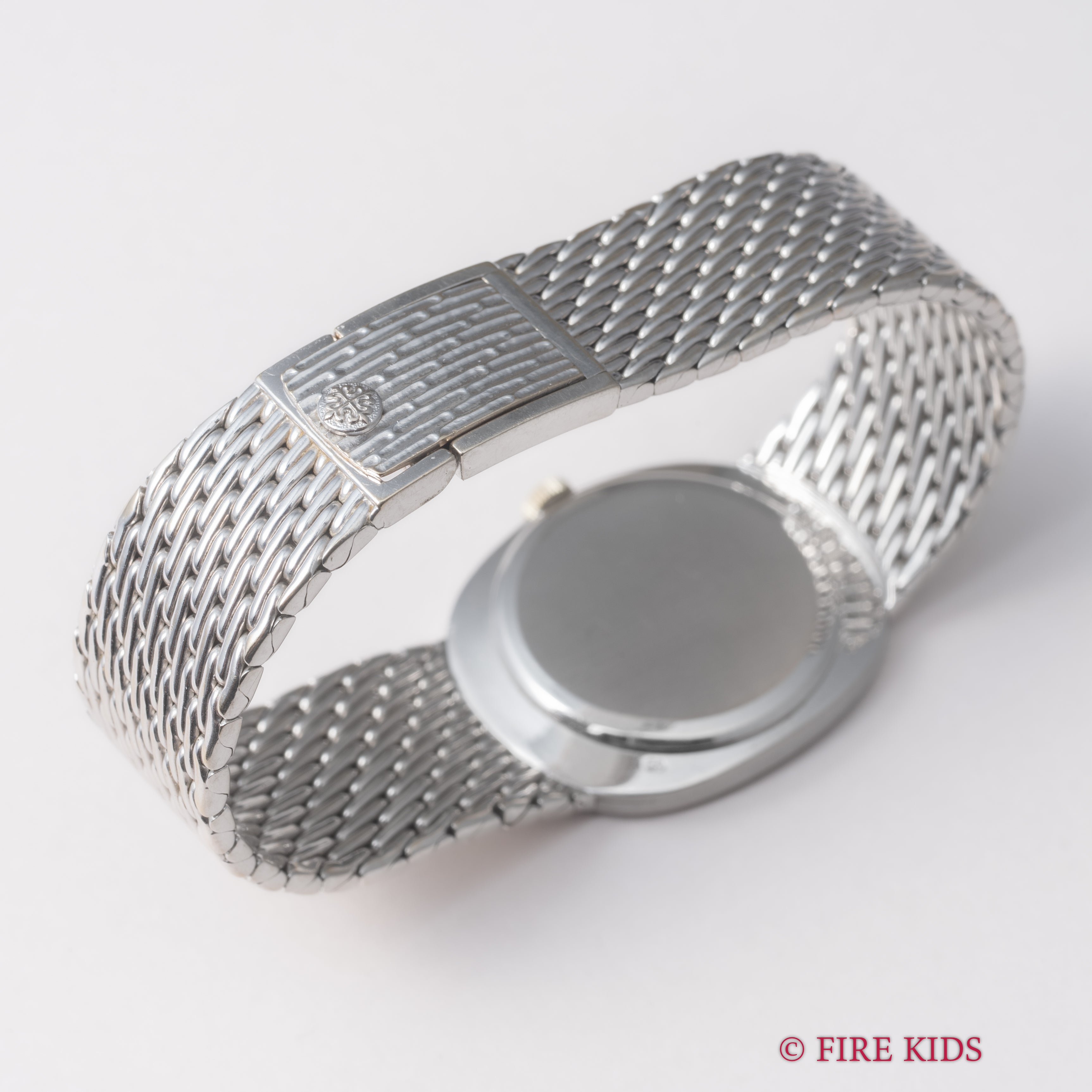 パテック・フィリップ ゴールデンエリプス 18金無垢ホワイトゴールド ブレス 1970年代製 Ref.3848/8手巻き