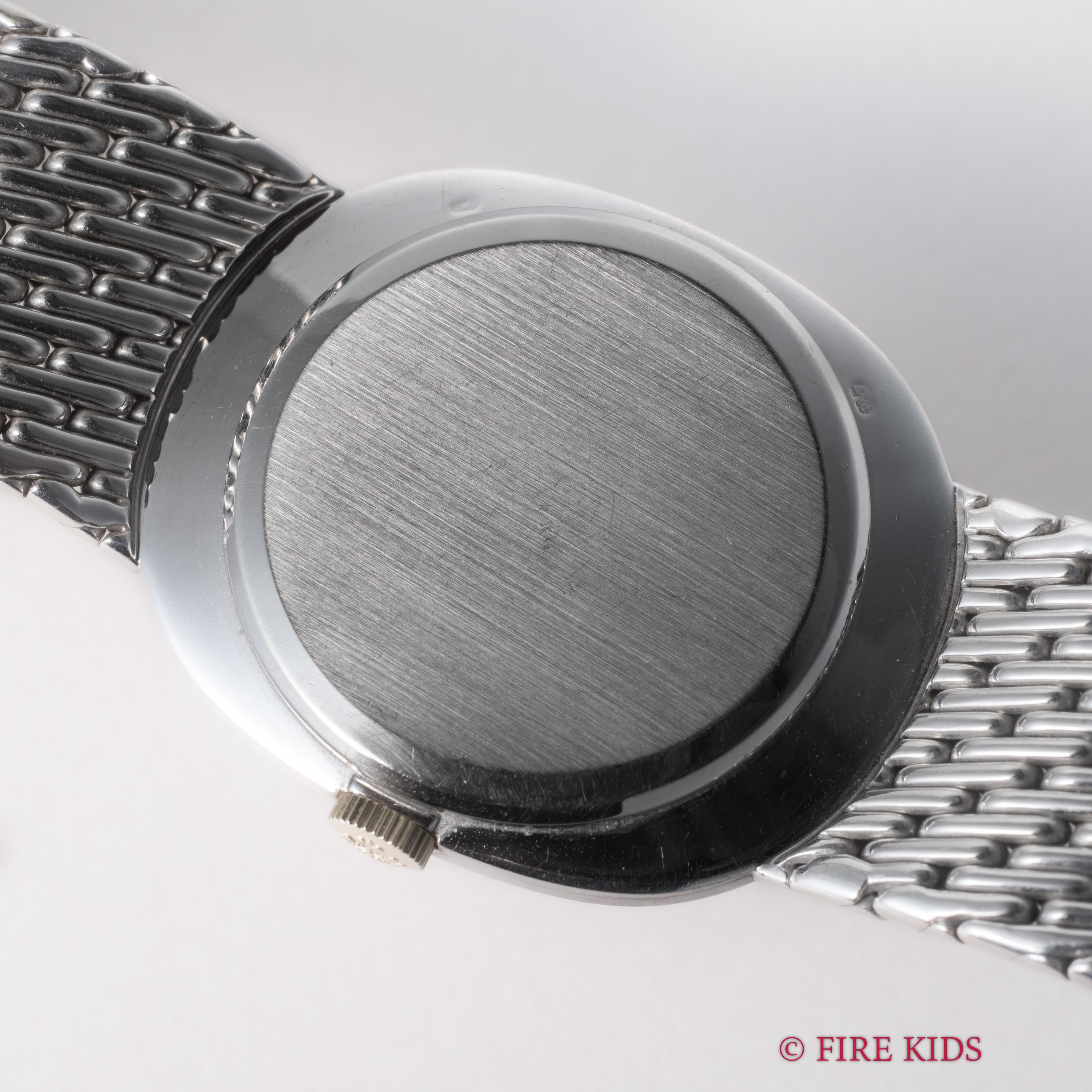 パテック・フィリップ ゴールデンエリプス 18金無垢ホワイトゴールド ブレス 1970年代製 Ref.3848/8手巻き