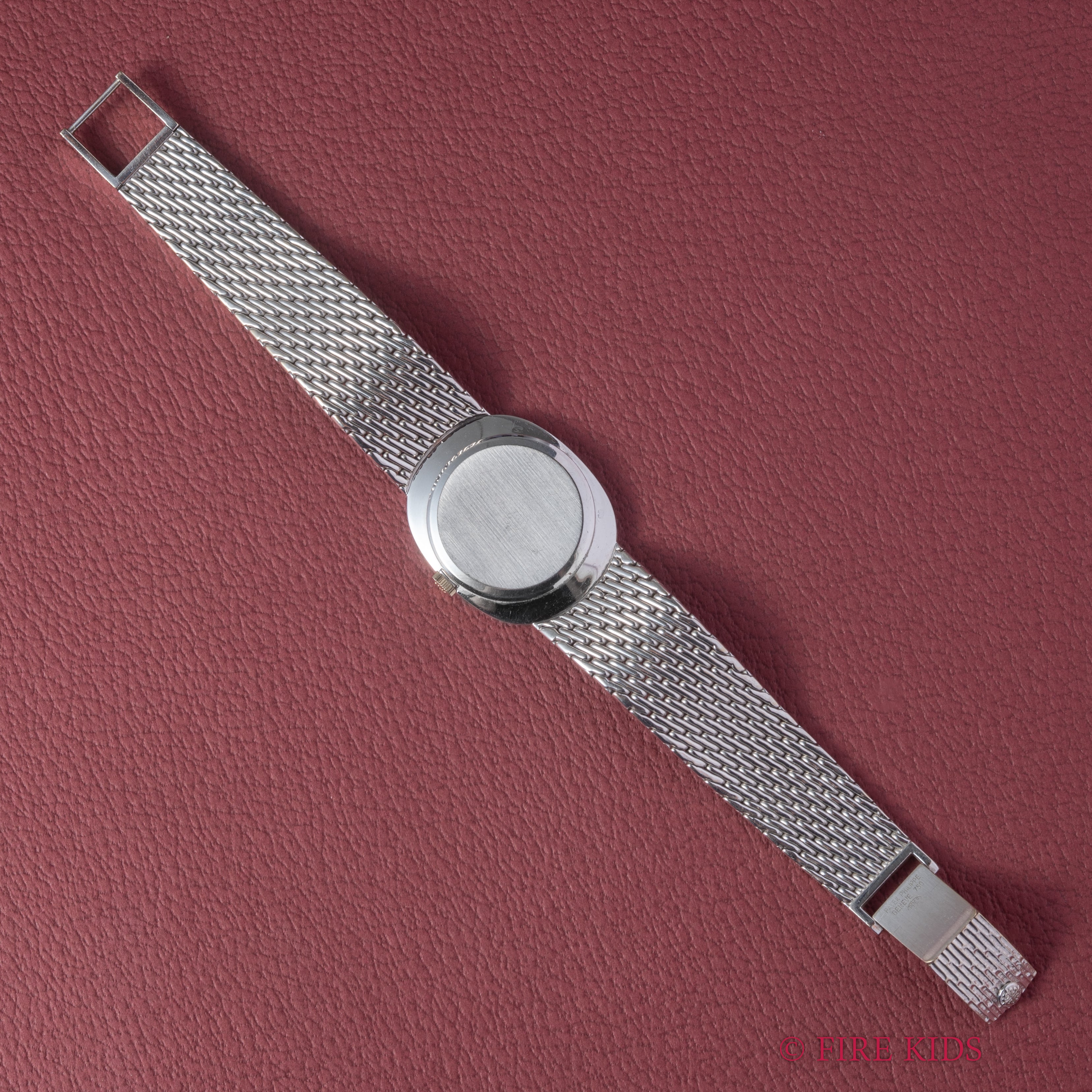 パテック・フィリップ ゴールデンエリプス 18金無垢ホワイトゴールド ブレス 1970年代製 Ref.3848/8手巻き