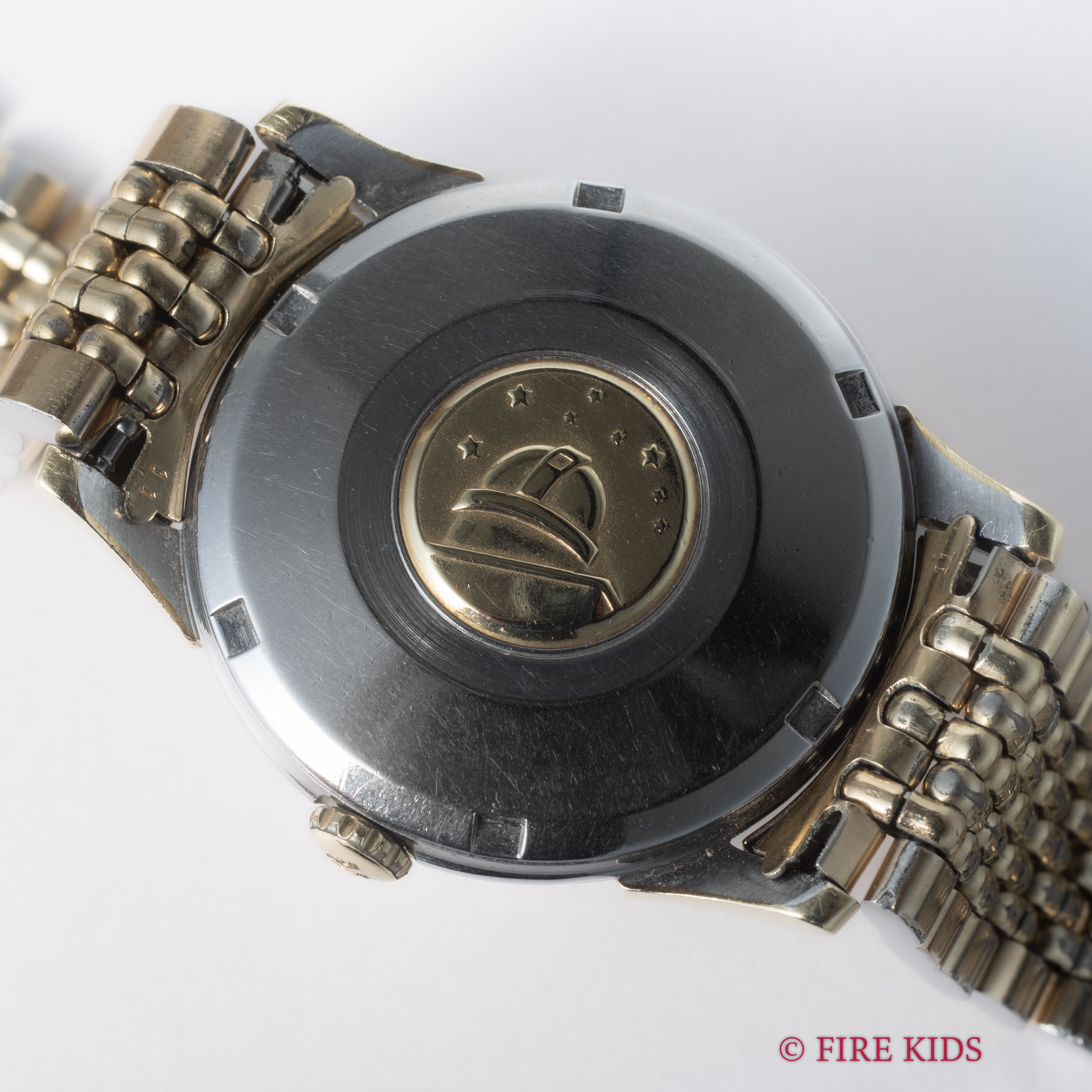 オメガ 1959年製 コンステレーション トップゴールドケース Cal.551 純正GFブレス