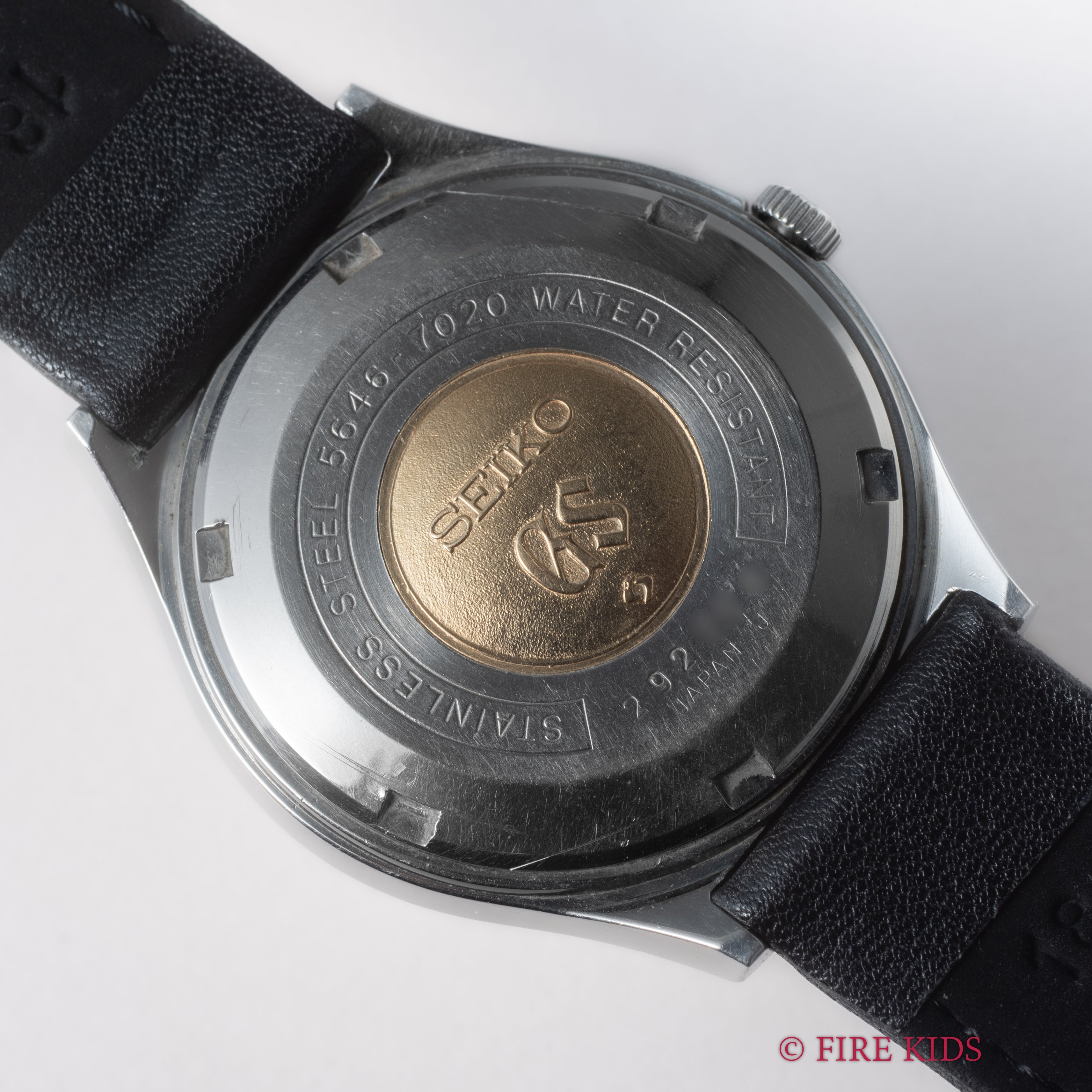 グランドセイコー 1972年製 56GSグリーングラデーション文字盤 Ref.5646-7020 カットガラス ハイビート自動巻