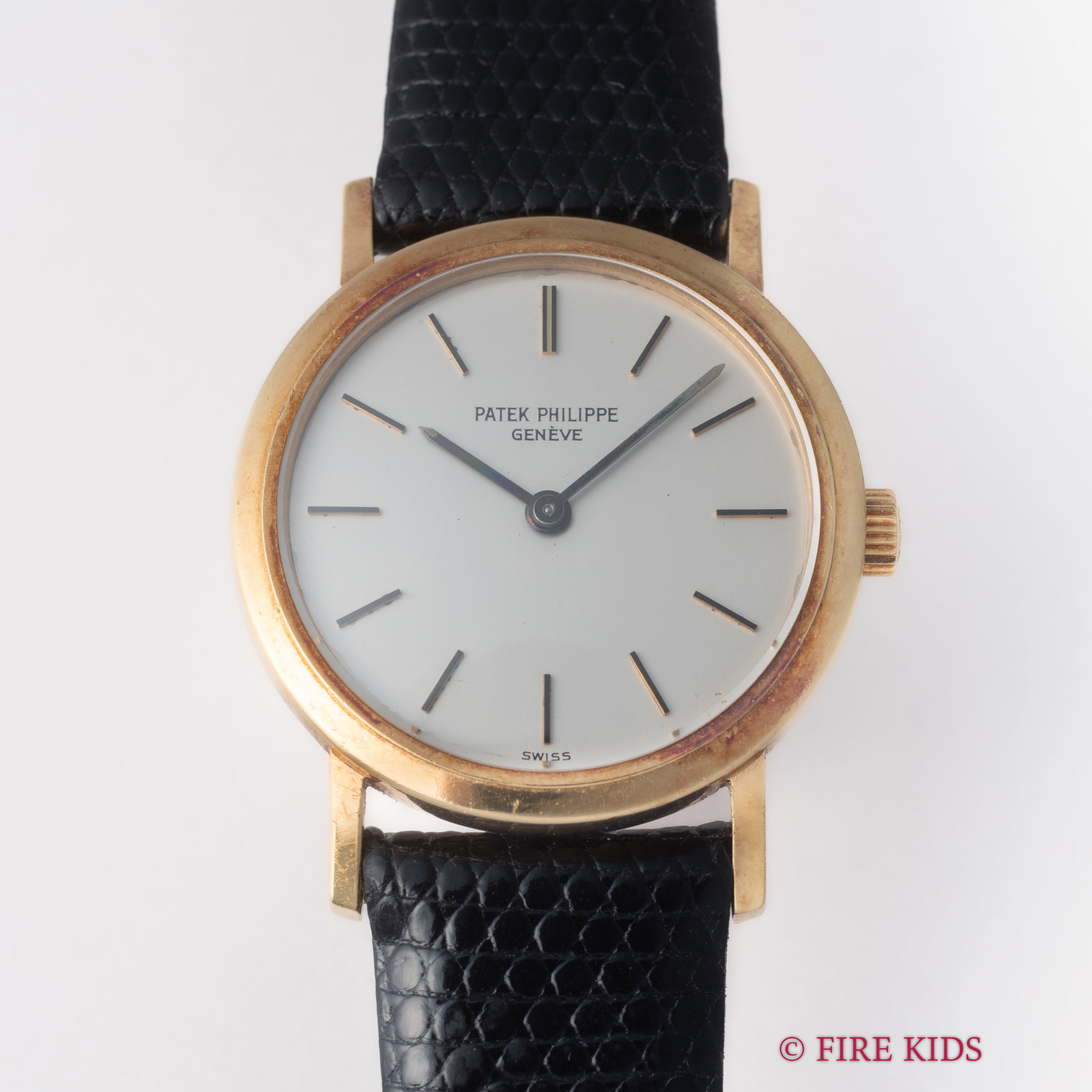 パテック・フィリップ カラトラバ レディース 1970年代製 18金無垢 Ref.4184 Cal.16-250 純正18KYG尾錠