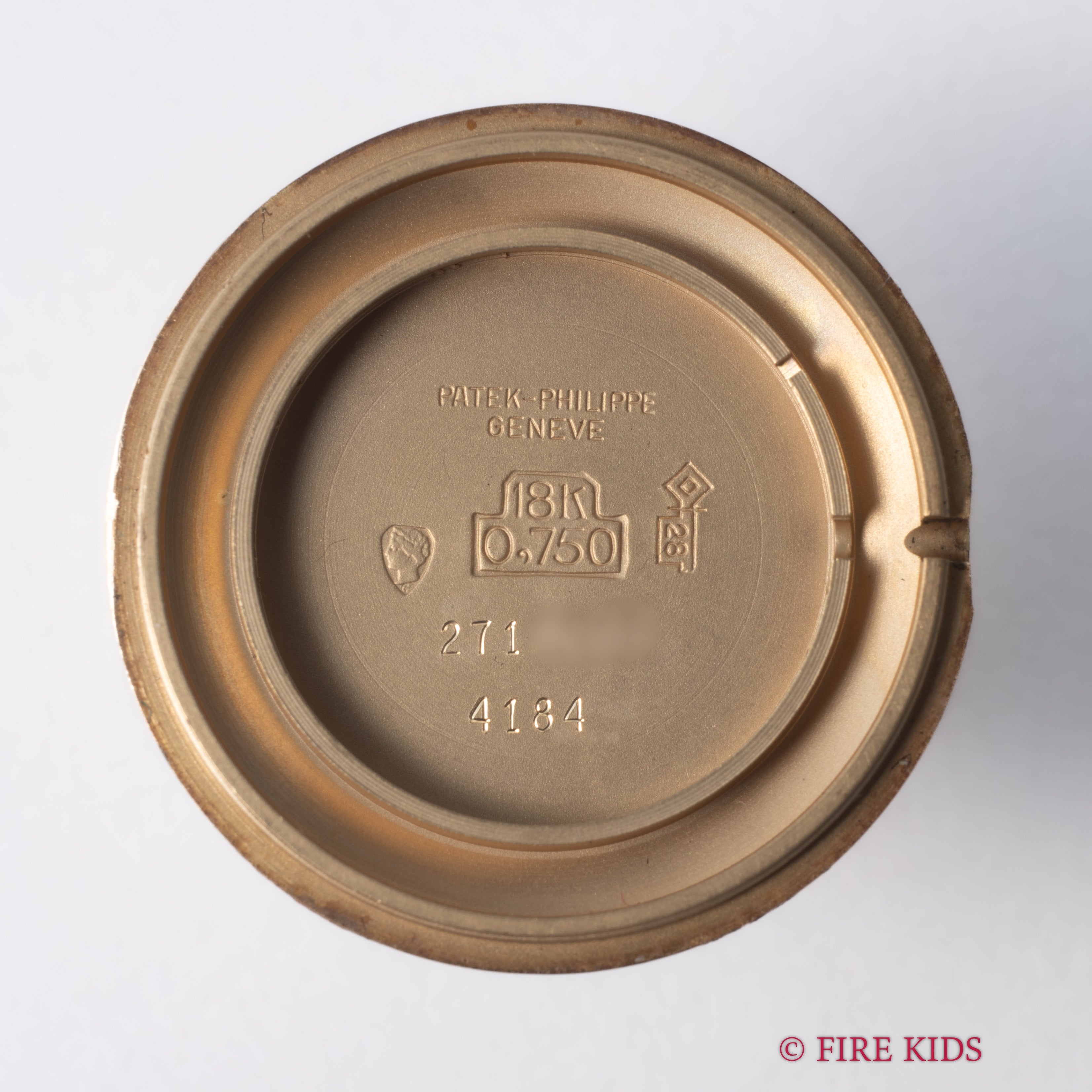 パテック・フィリップ カラトラバ レディース 1970年代製 18金無垢 Ref.4184 Cal.16-250 純正18KYG尾錠