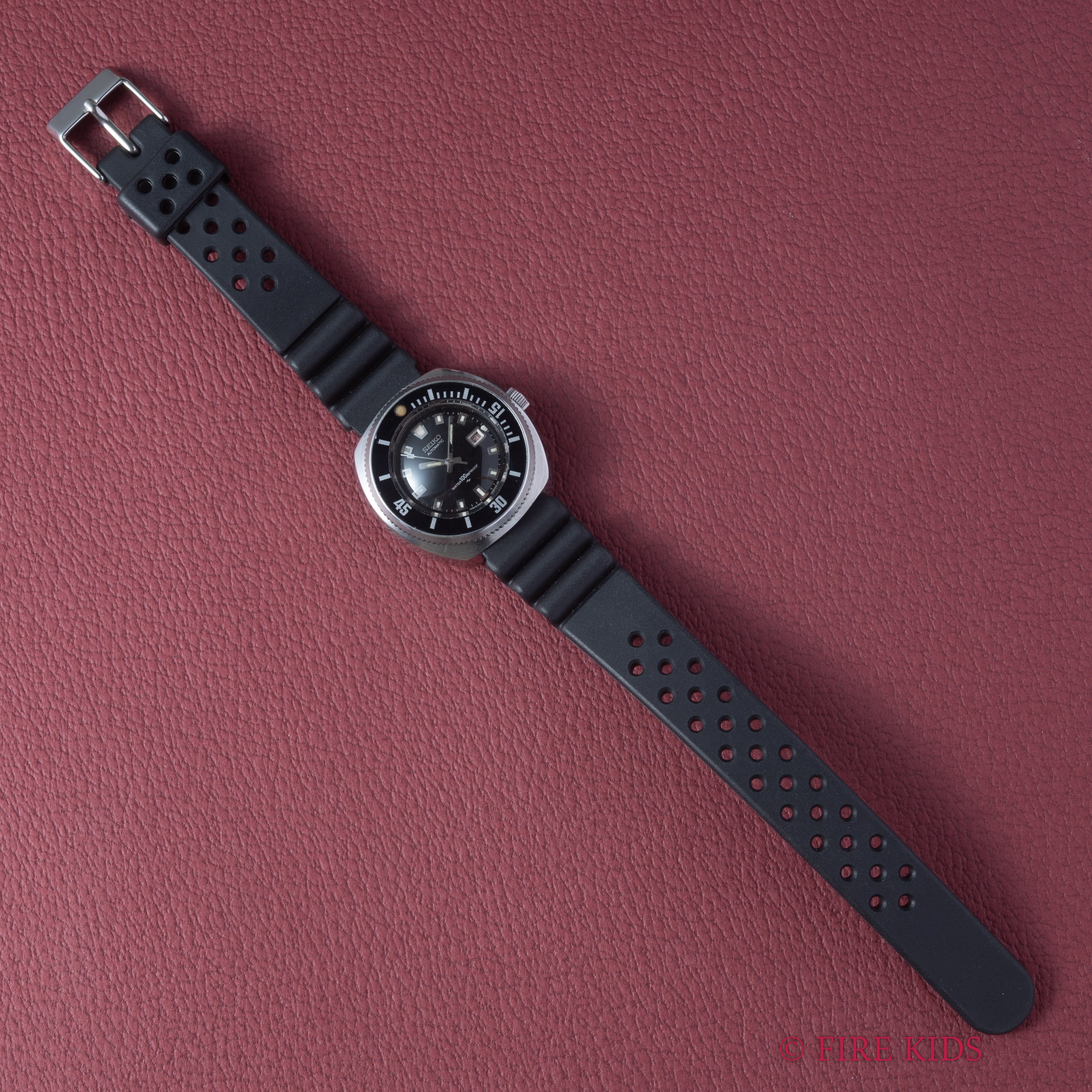 セイコー ダイバー 100m レディース 1968年製 ワンピースケース Ref.2517-0320