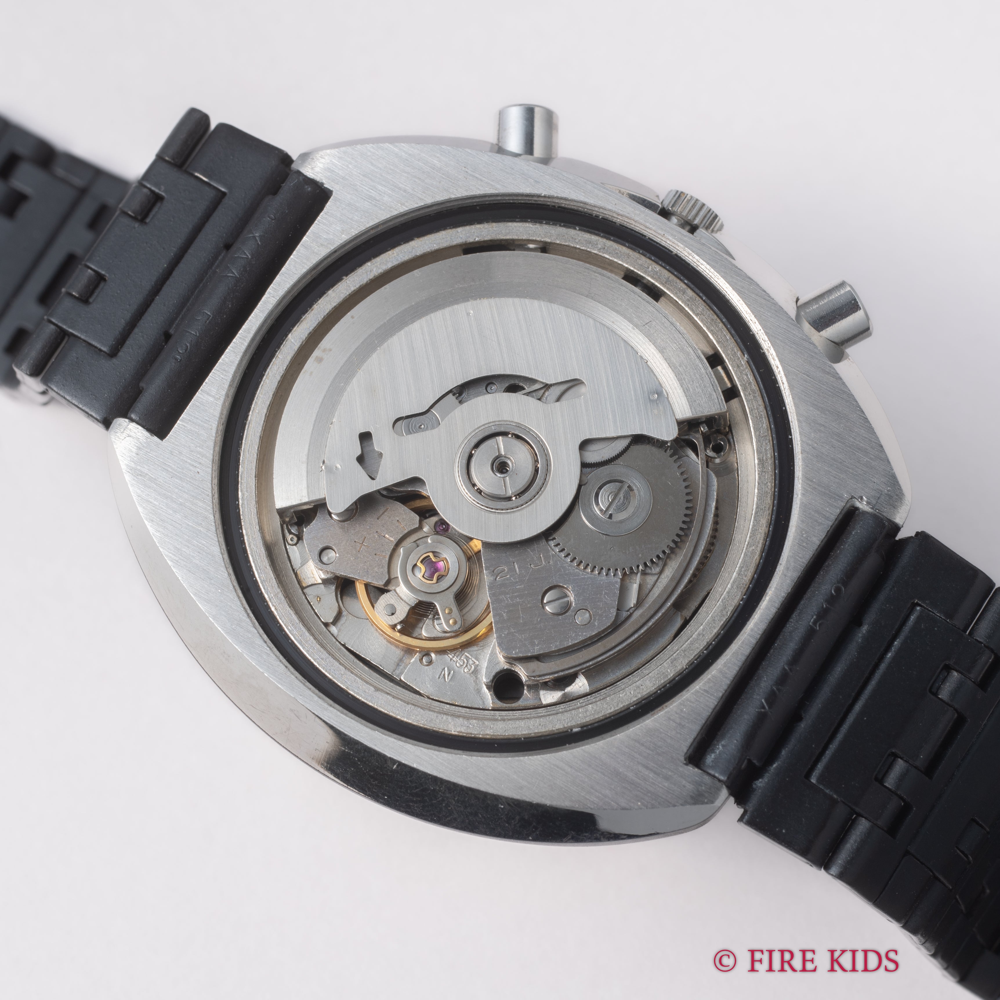 セイコー 5スポーツ スピードタイマー 1972年製 NSBケース 自動巻クロノグラフ Ref.7017-7000 純正ブレス 美品