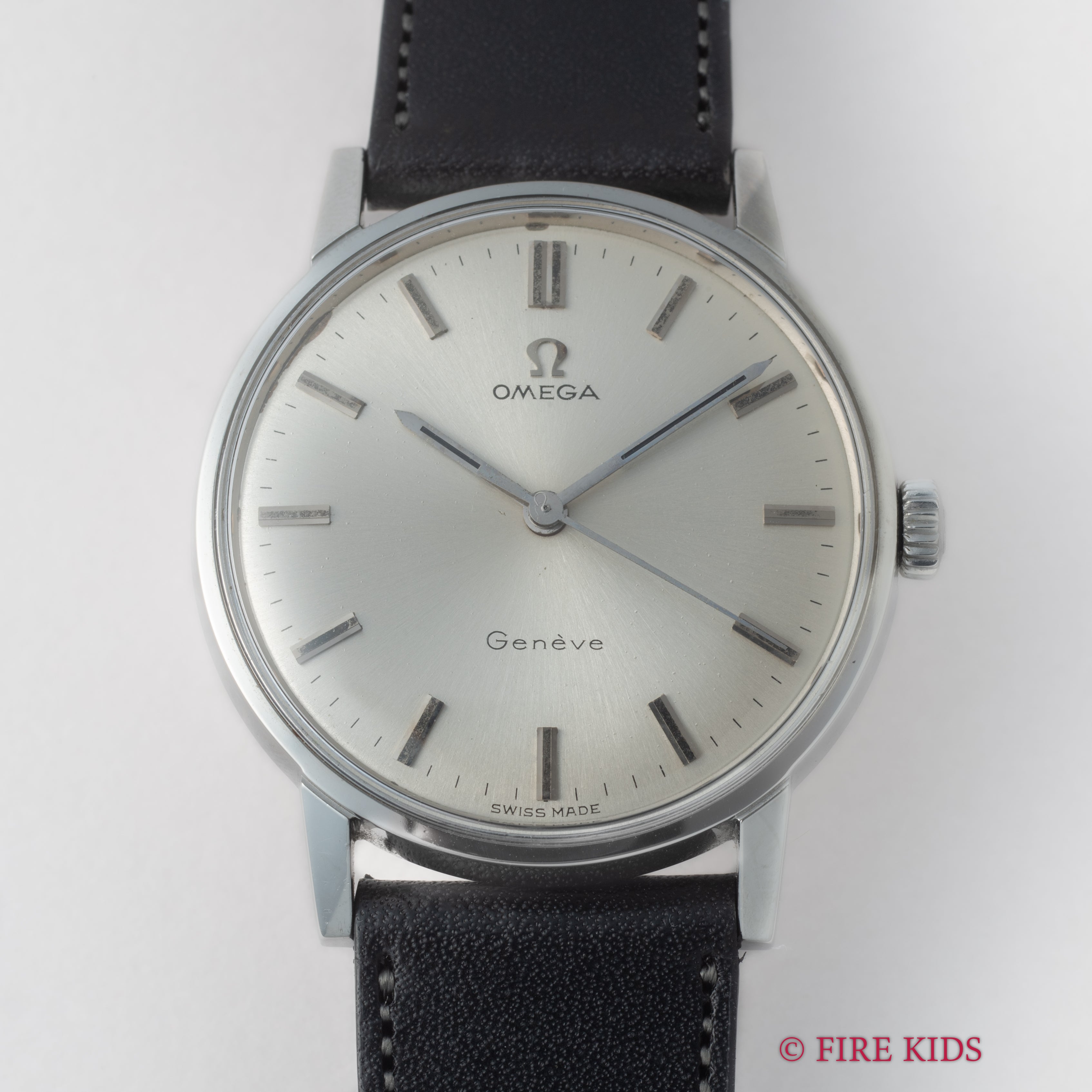 オメガ ジュネーブ ラウンドケース 1968年製 手巻き ノンデイト Ref.135.011