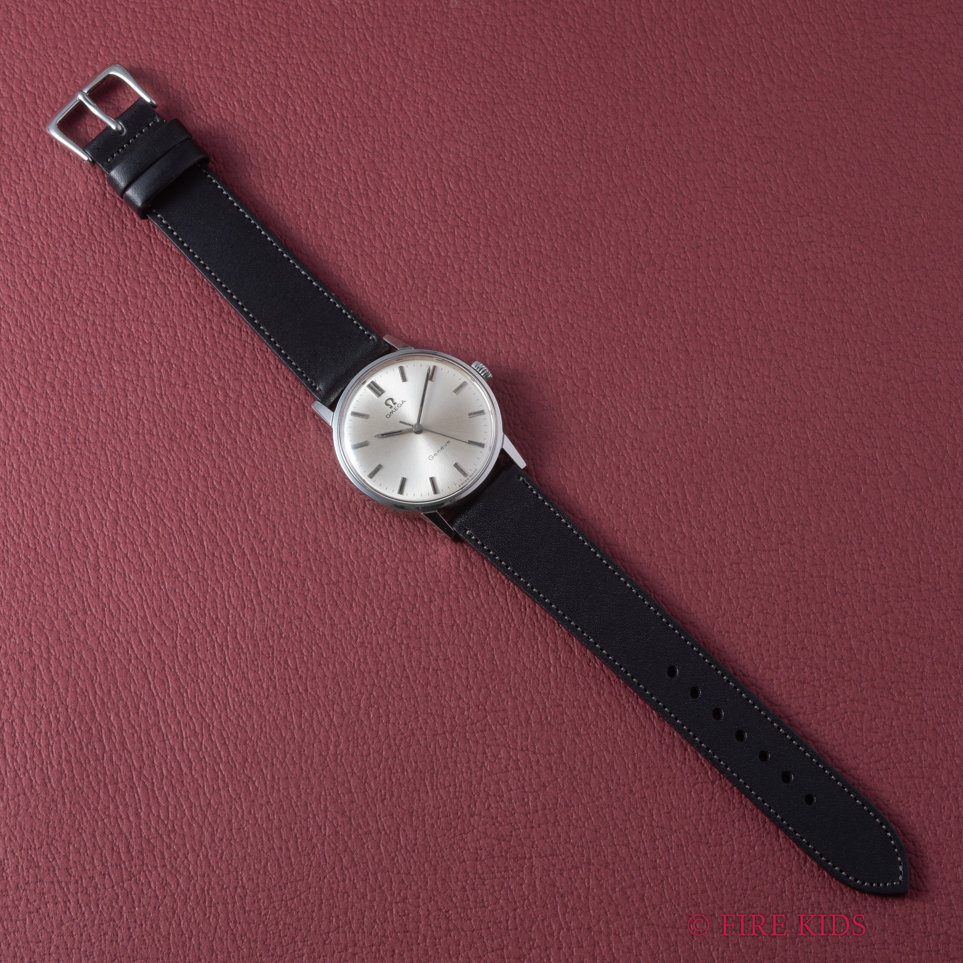 オメガ ジュネーブ ラウンドケース 1968年製 手巻き ノンデイト Ref.135.011