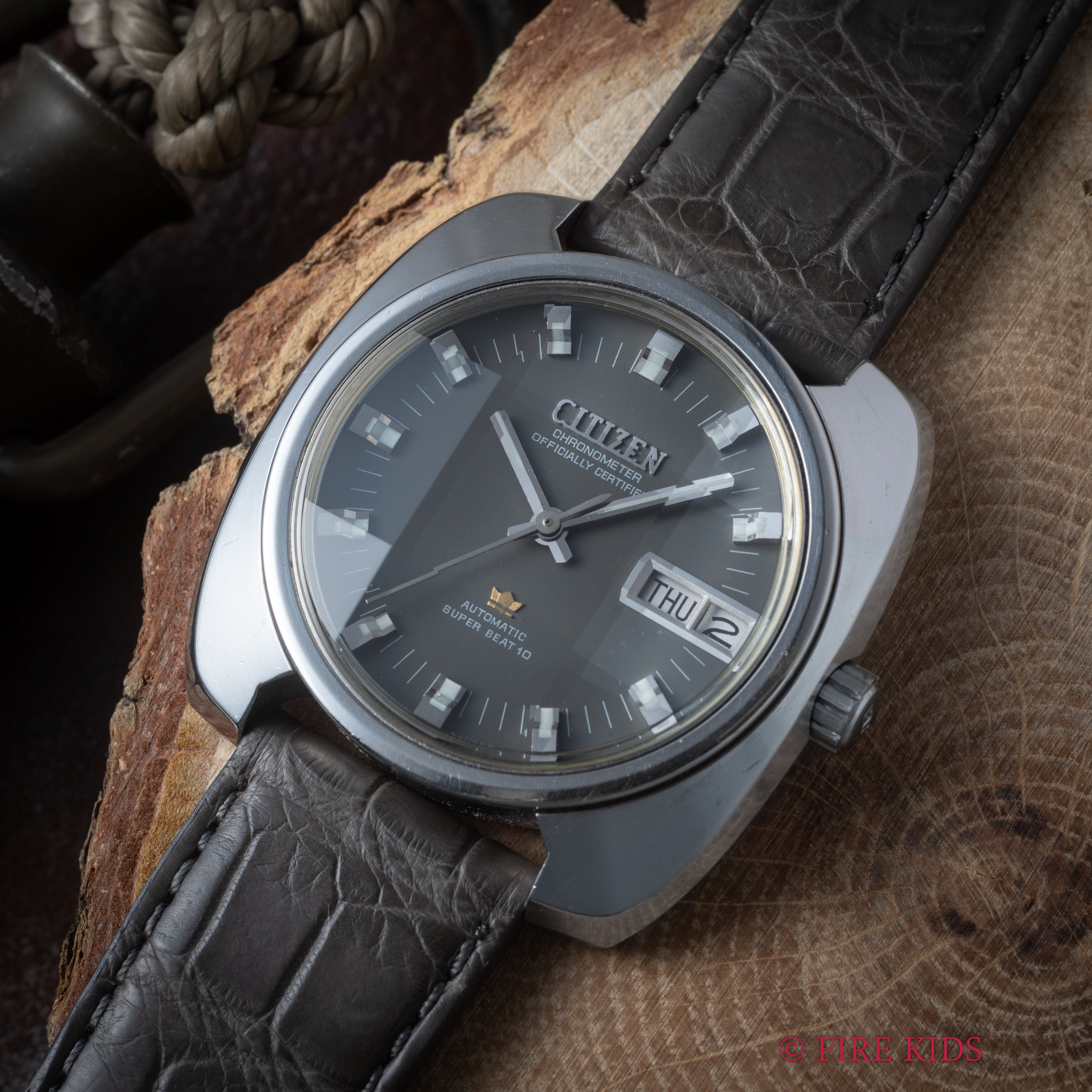 シチズン 1970年製 ハイネス スーパービート10 公認クロノメーター 10振動自動巻き