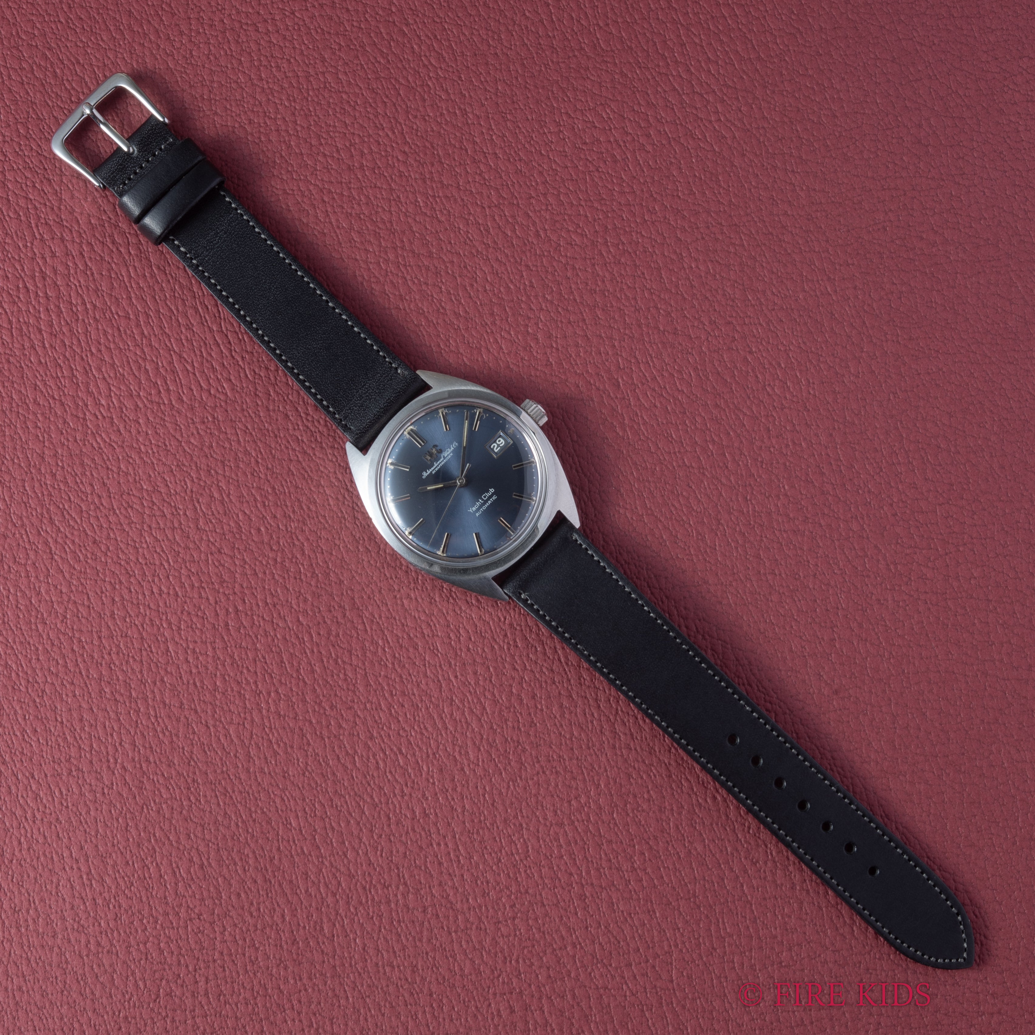 IWC ヨットクラブ 1973年製 ブルーダイヤル Cal.8541B ペラトン式自動巻き