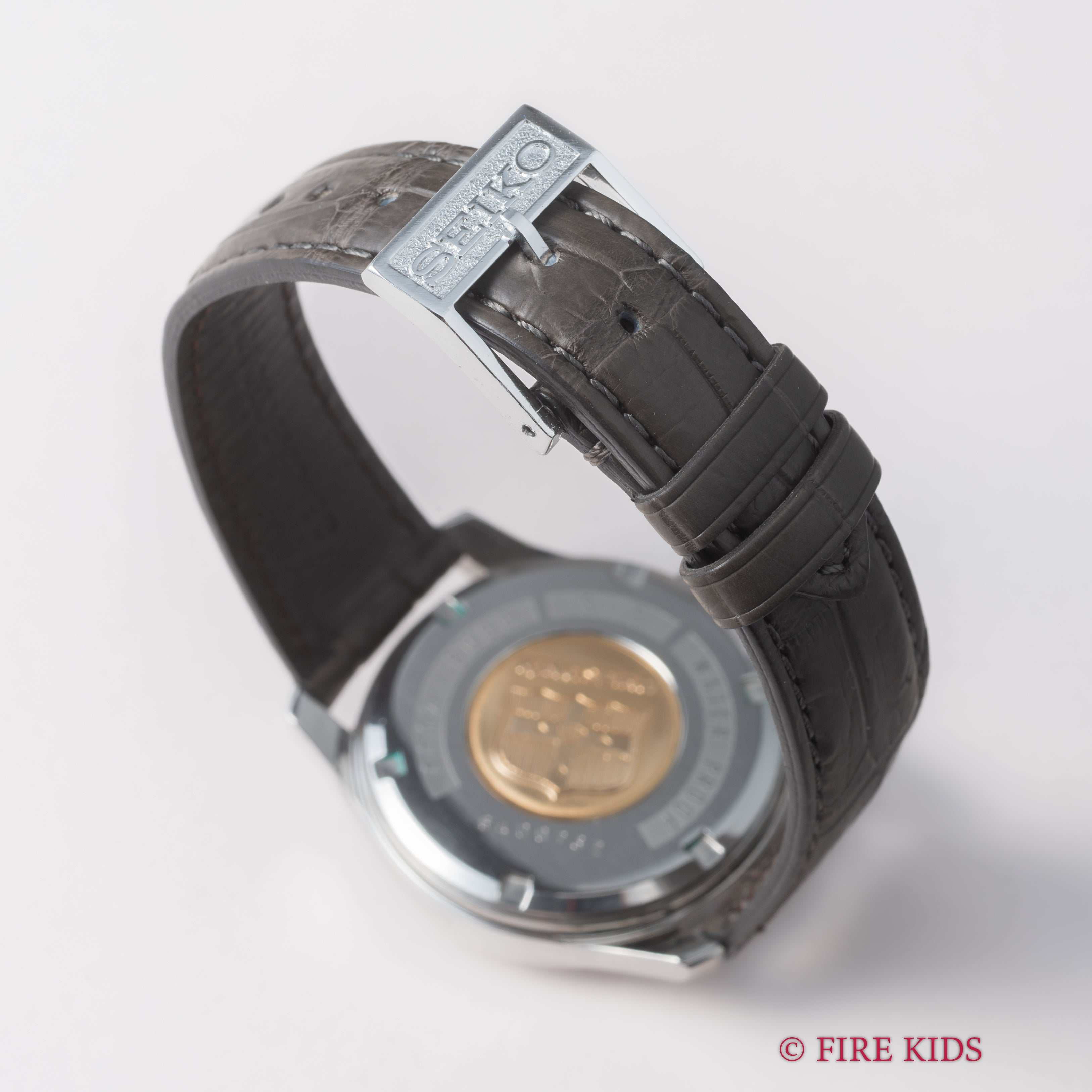 キングセイコー 1966年製 Ref.4402-8000 44KS 手巻 前期型盾メダリオン 箱、タグ、純正尾錠付