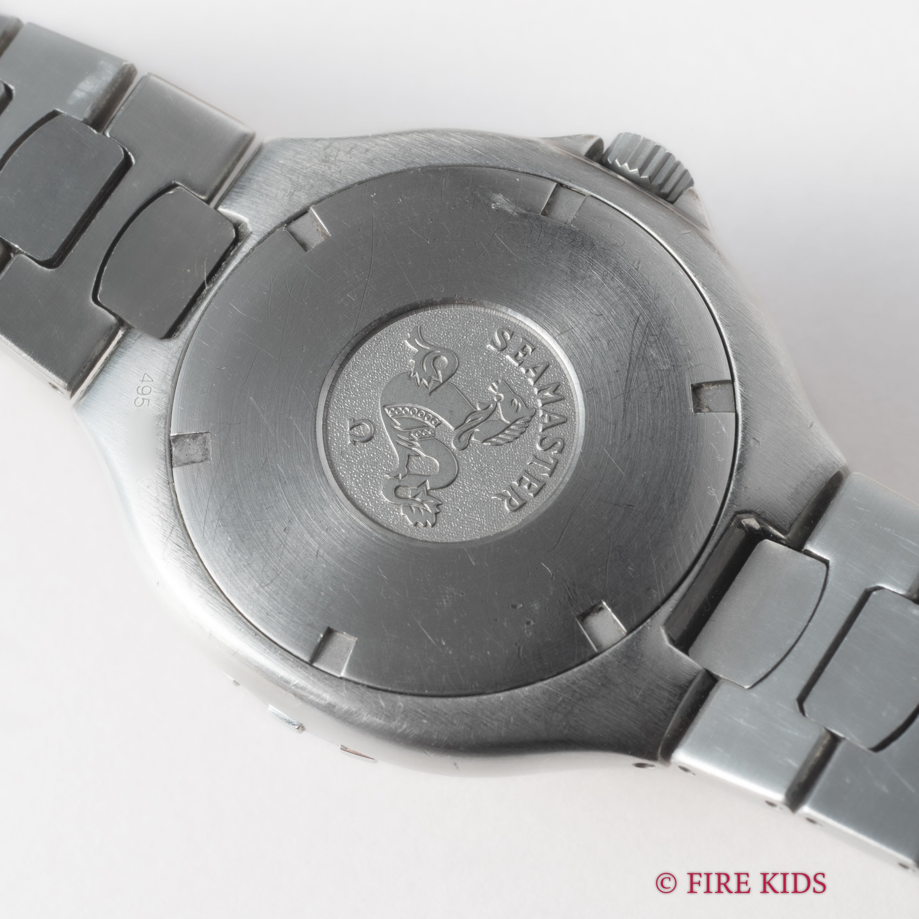 オメガ シーマスター200m プレボンド ミッドサイズ 1988年製 自動巻クロノメーター ジェンタデザイン