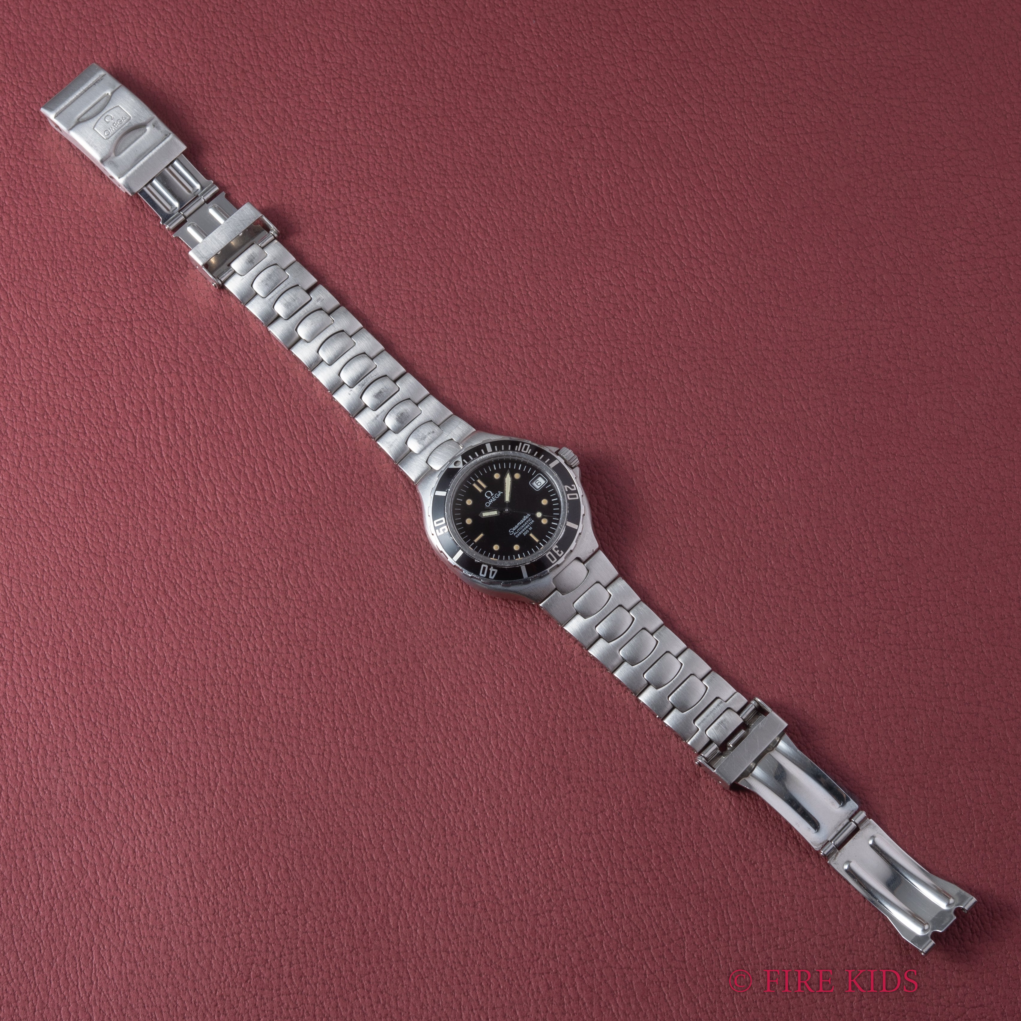 オメガ シーマスター200m プレボンド ミッドサイズ 1988年製 自動巻クロノメーター ジェンタデザイン