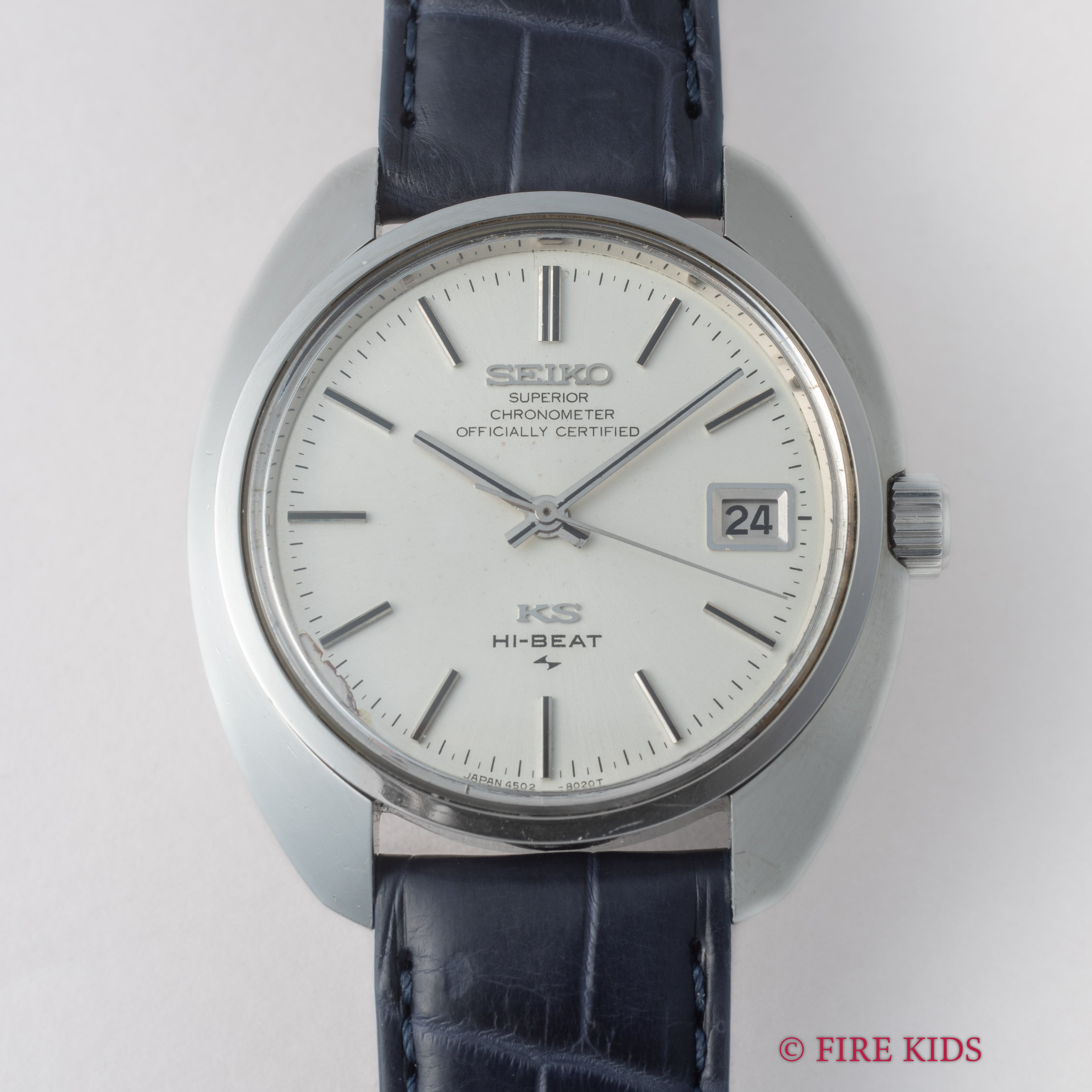 キングセイコー スーペリアクロノメーター 1969年製Ref.4502-8010 45KS 10振動手巻き