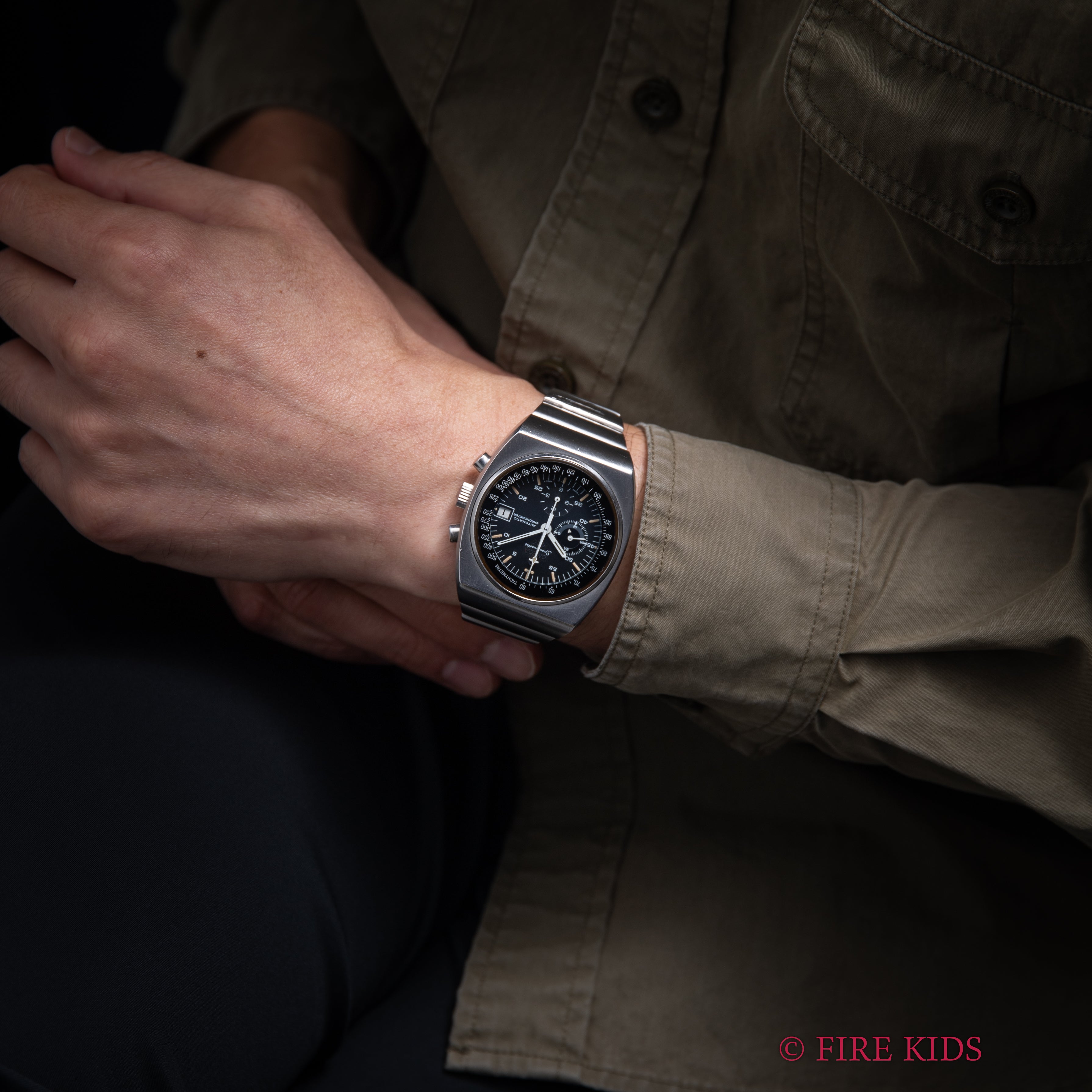 オメガ スピードマスター125 1972年製 オメガ125周年記念モデル 自動巻クロノメーター 箱付き